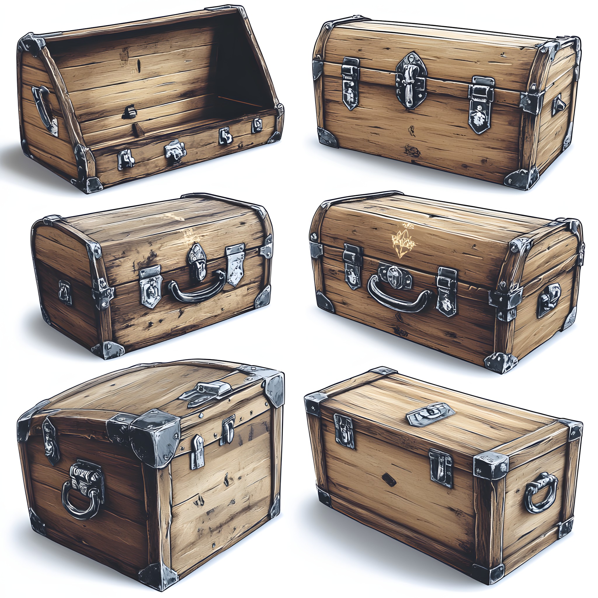 Trunk, Baggage, Chest, Suitcase, Box