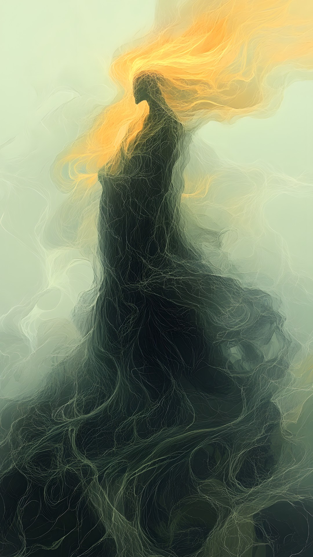 Smoke, CG artwork, Flame, Wind, Fictional character, Fire, Heat