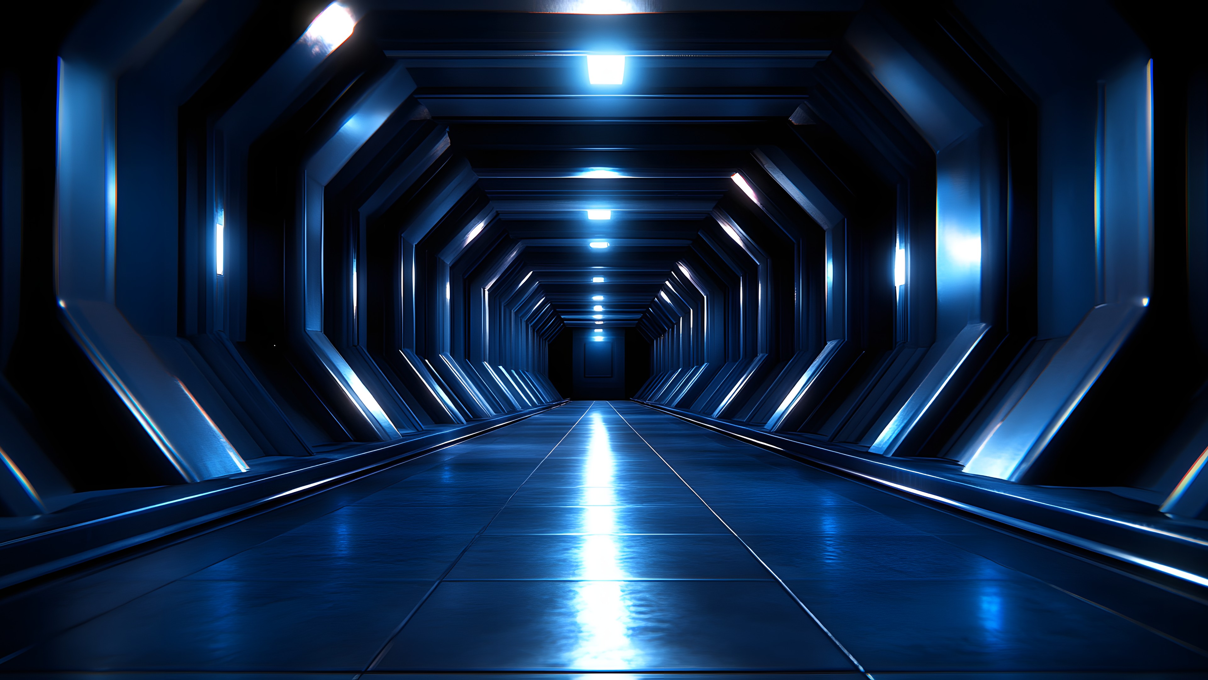 Blue, Symmetry, Silver, Graphics, Design, Lens flare