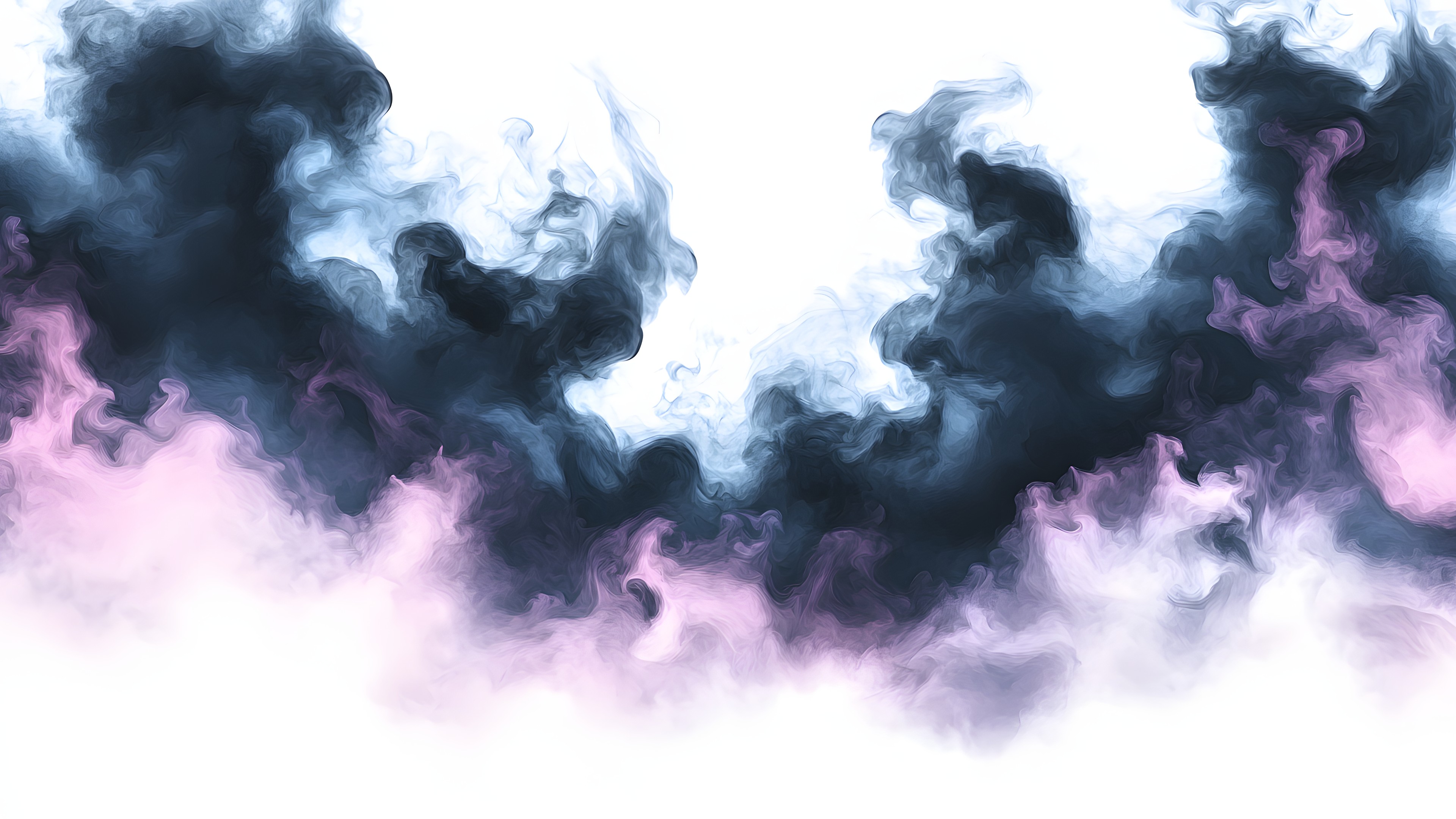 Smoke, Pink, Purple, Graphics, Art Paint