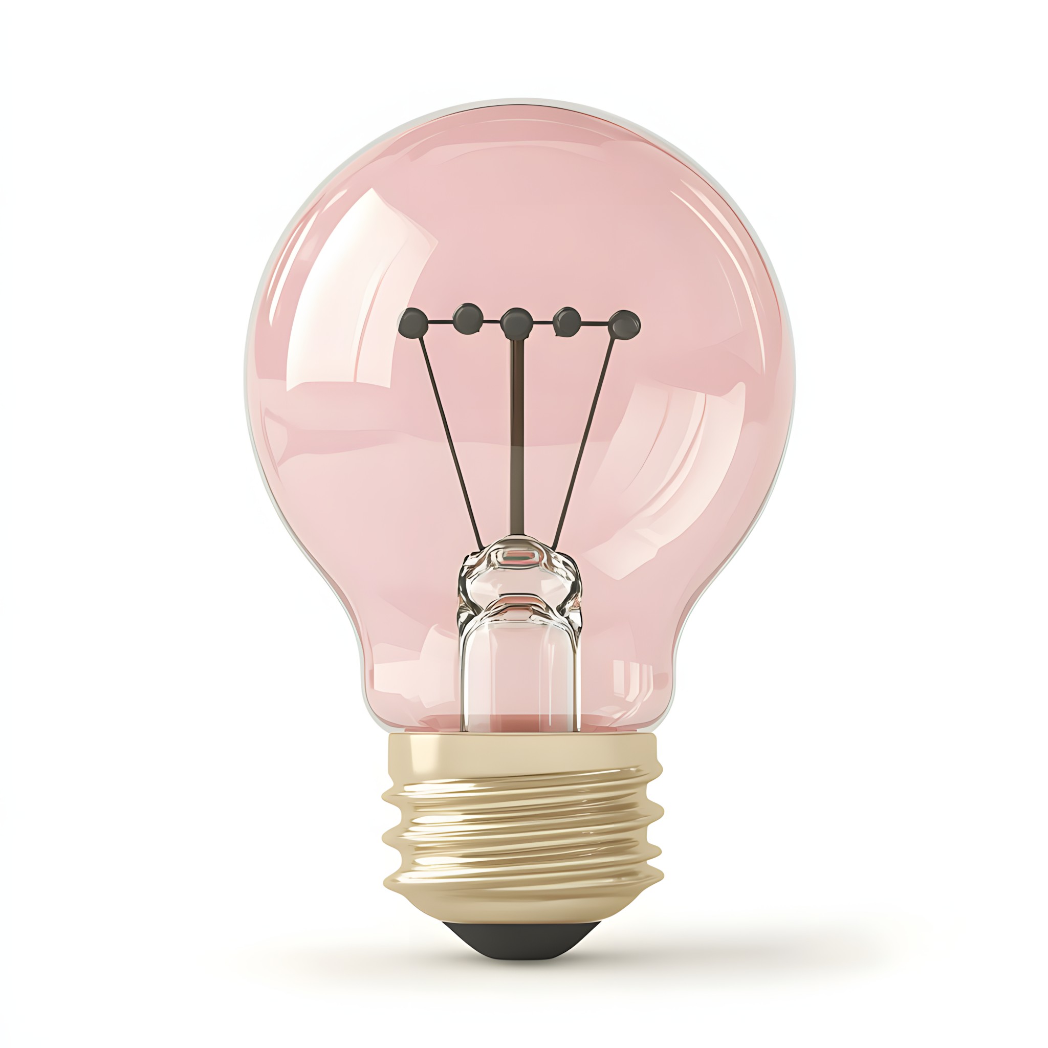 Pink, Incandescent light bulb, Light Bulb