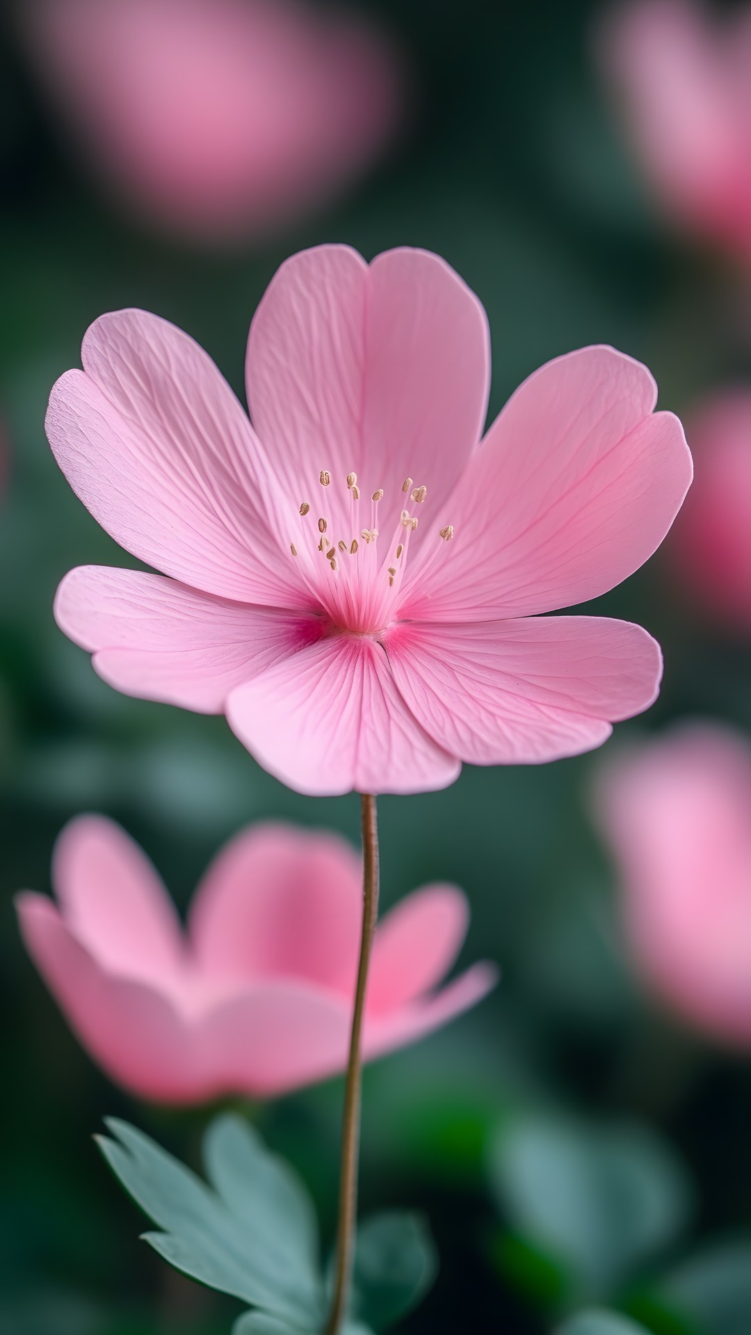 Flower, Plant, Petal, Pink, Magenta, Herbaceous plant, Flowering plant, Pedicel, Annual plant, Macro photography, Terrestrial plant, Pollen, Plant stem, Malvales, Wildflower, Peach, Perennial plant, Wood sorrel family, Pink family, Geraniales