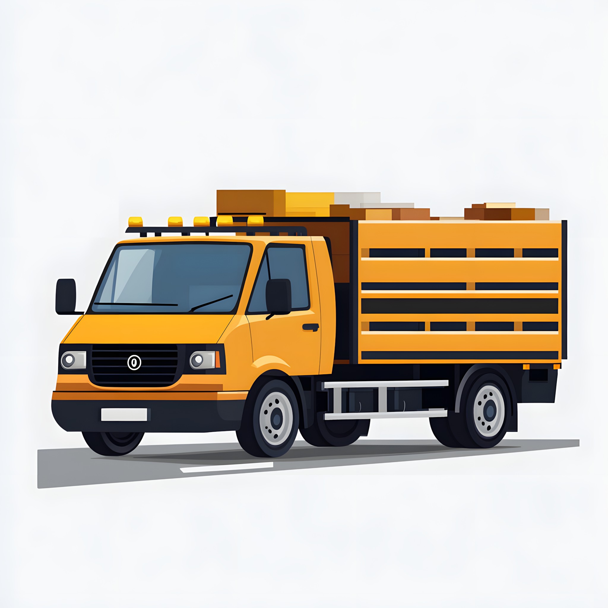 Commercial vehicle, Truck, Light commercial vehicle, Clip art, Graphics, Grille, Freight transport, Moving, Headlamp