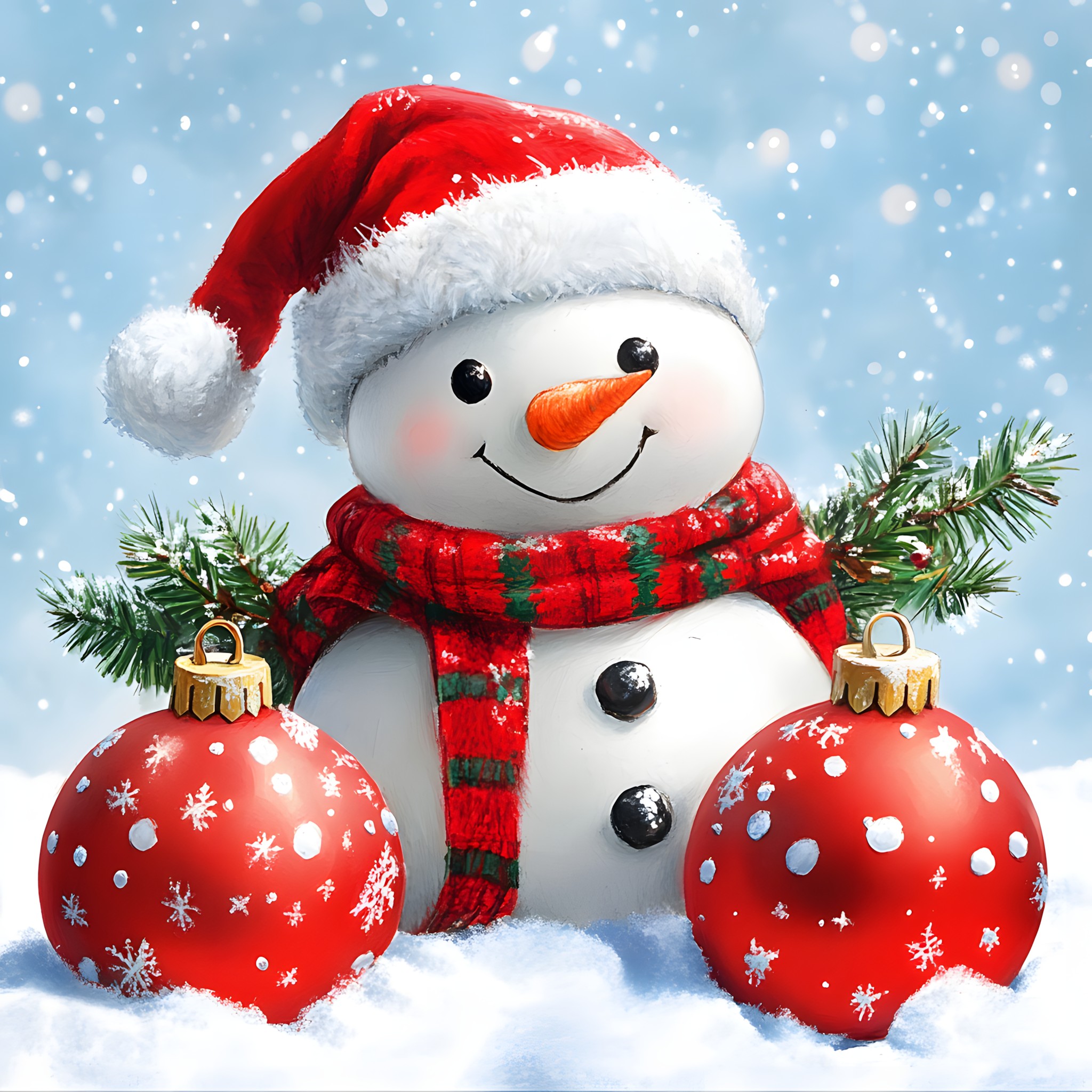 Snowman, Red, Happiness, Headgear, Winter, Christmas Day, Playing in the snow, Toy, Holiday, Snow, Christmas decoration, Graphics, Costume Hat, Fictional character, Pleased, Animation, Christmas Eve