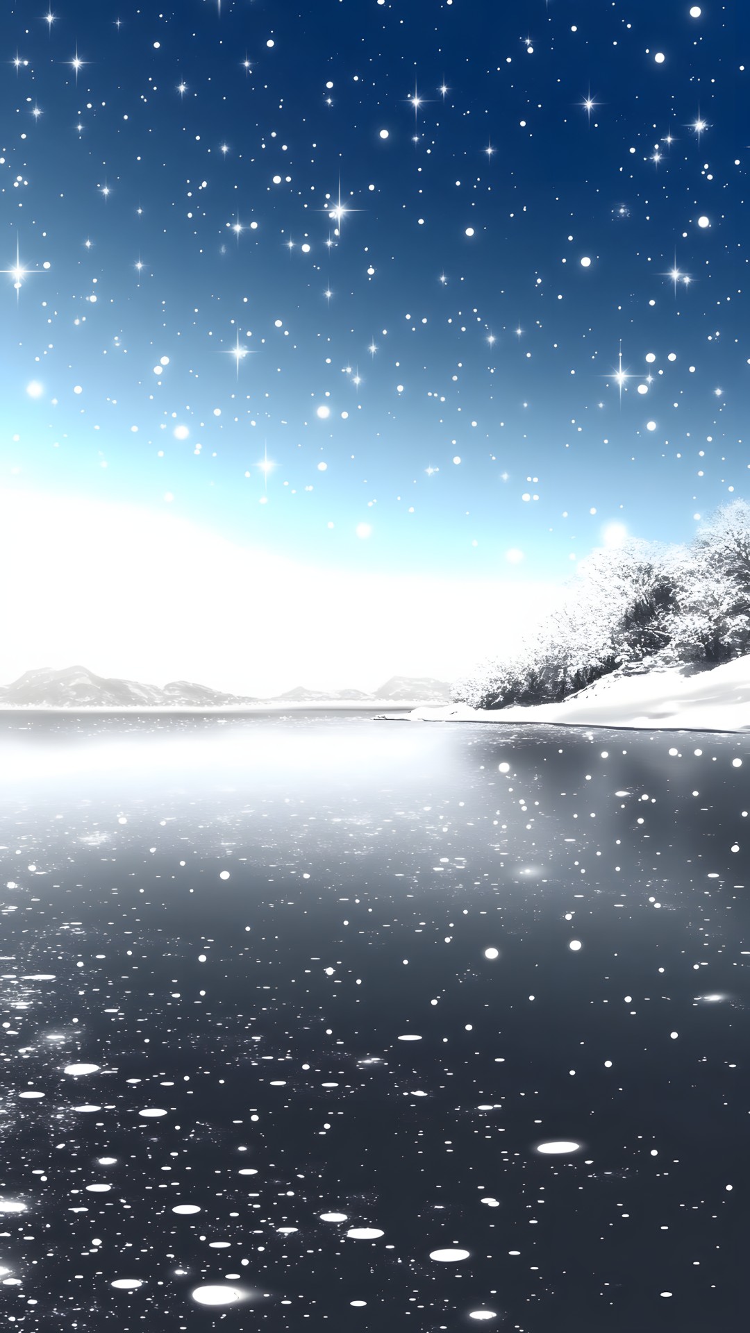 Blue, Winter, Astronomical object, Snow, Freezing, Star, Night, Precipitation, Frost, Moonlight, Arctic