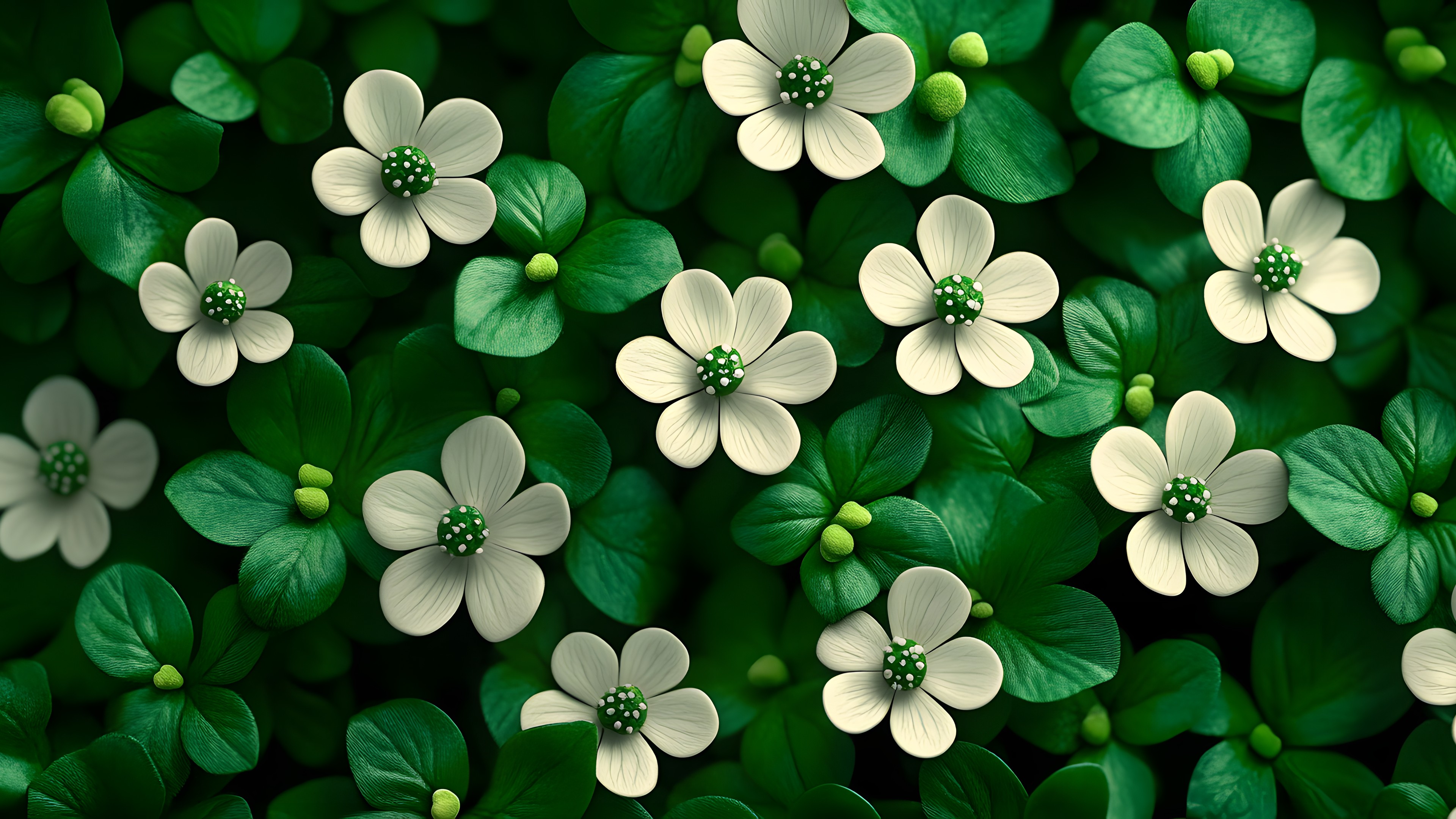 Green, Petal, Herbaceous plant, Wood sorrels, Perennial plant, Cornales, Touch-me-not, Geraniums