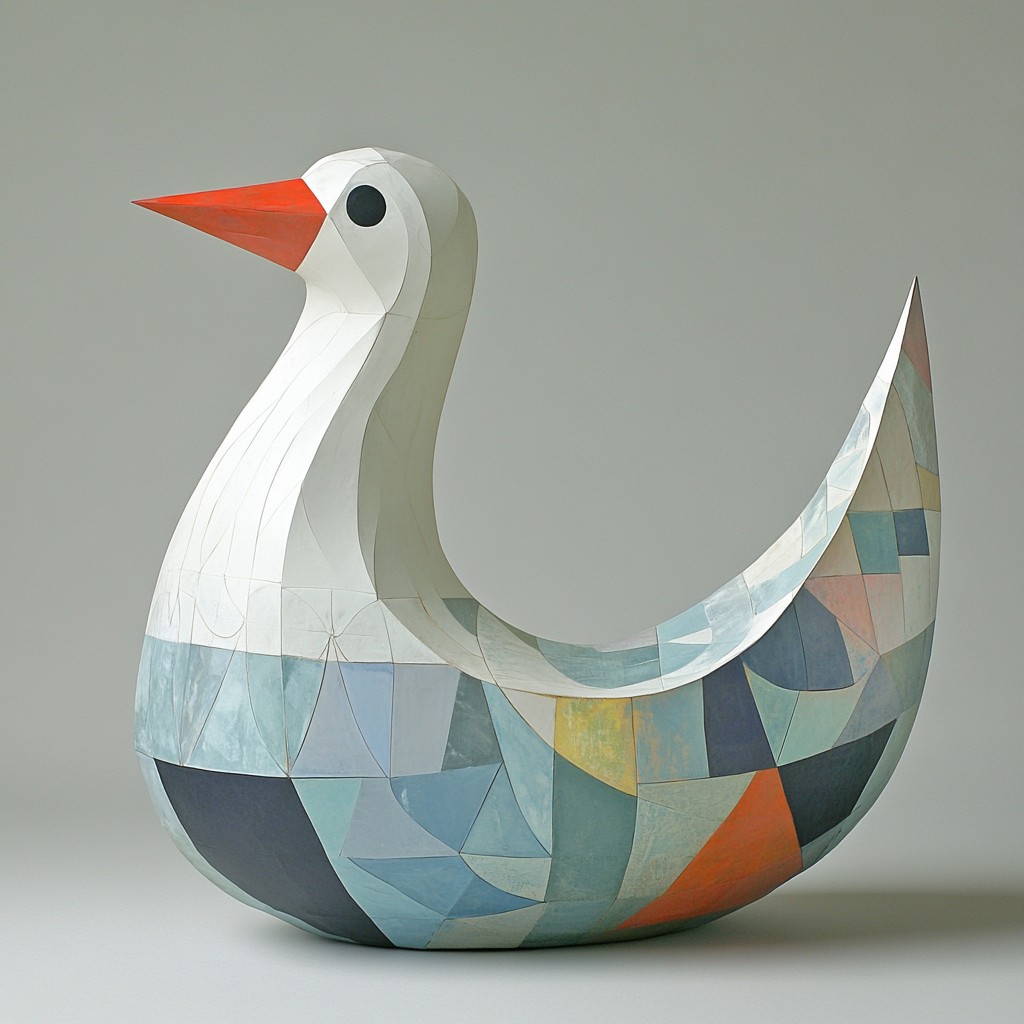 Bird, Vertebrate, Beak, Creative arts, Ceramic, Feather, Animal Figure, Craft, Water bird, Ducks, Tail