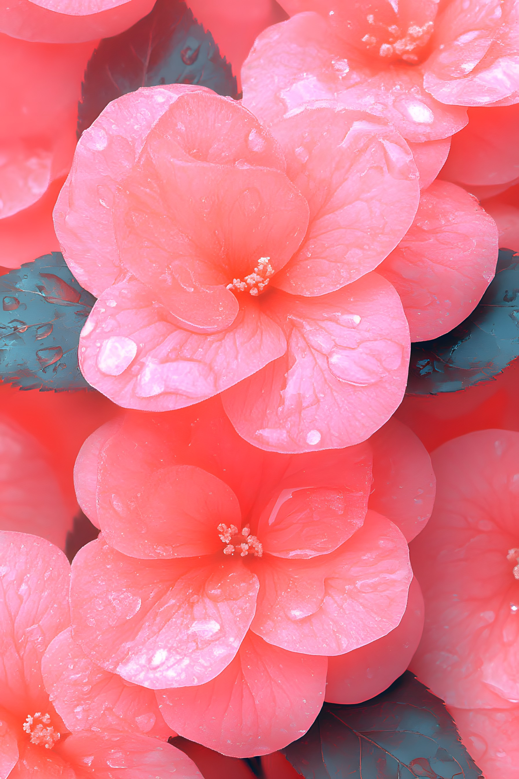 Flower, Petal, Red, Pink, Flowering plant, Macro photography, Perennial plant, Blossom, Begonia, Touch-me-not, Cornales, Begoniaceae, Geraniums