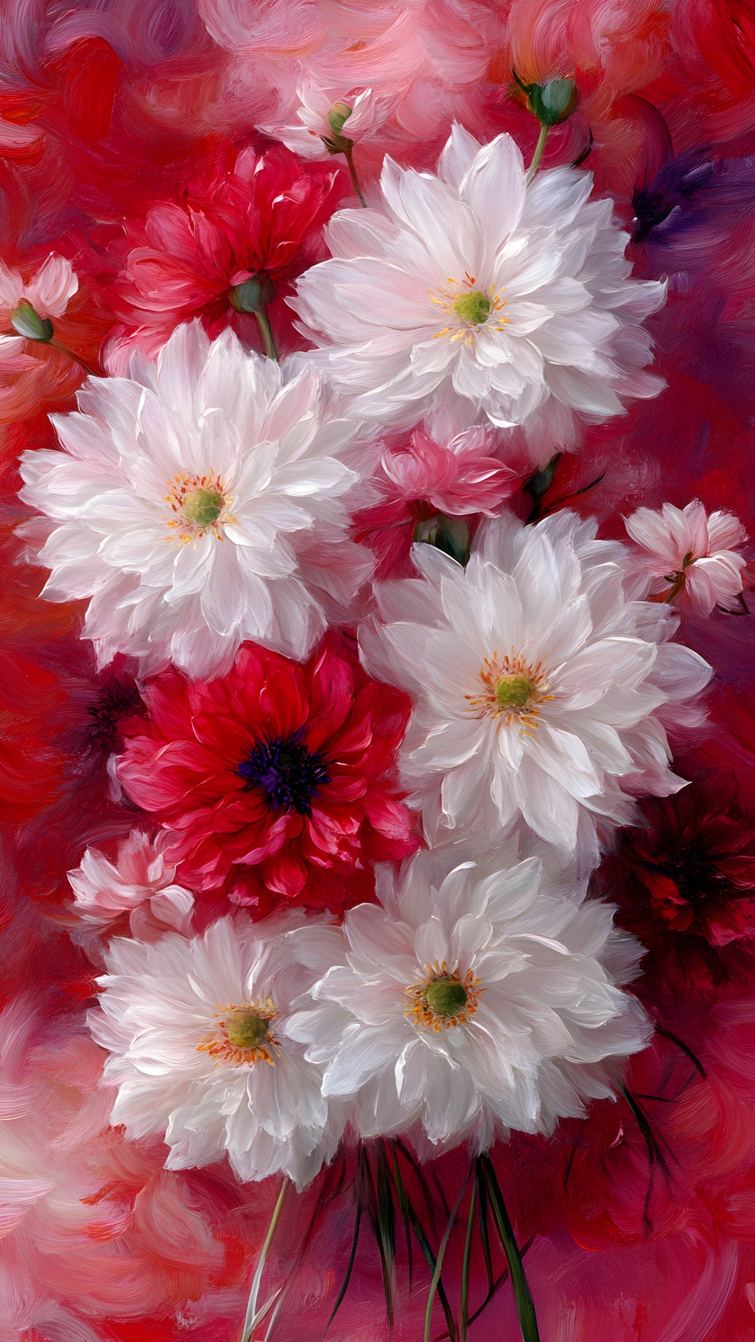 Flower, Petal, Red, Yellow, Pink, Cut flowers, Flowering plant, Floristry, Close-up, Flower Arranging, Floral design, Flower bouquet, Pollen, Daisy family, Macro photography, Still life photography, Perennial plant, Artificial flower, Pinks, Geraniums