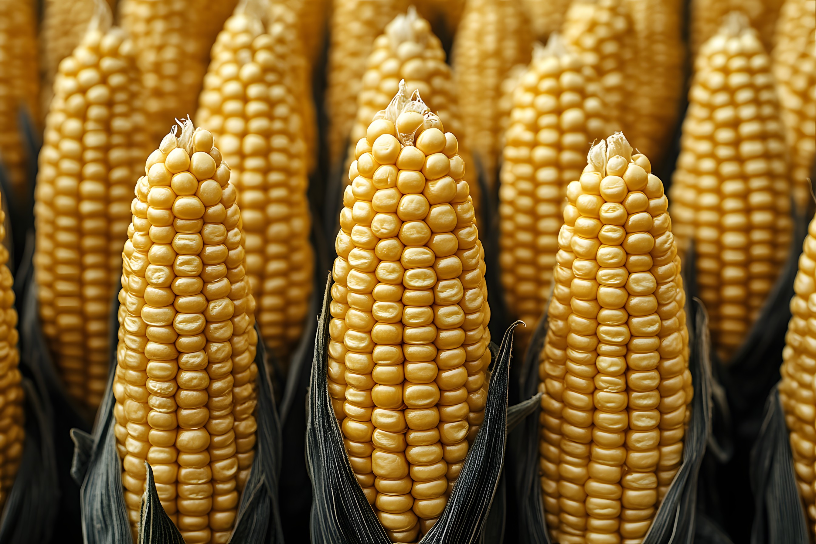 Ingredient, Produce, Food, Corn kernel, Yellow, Natural foods, Maize, Sweet corn, Corn on the cob, Vegetable, Elote, Staple food, Seed, Food group, Vegetarian cuisine, Superfood, Nuts & seeds, Whole grain, Grain