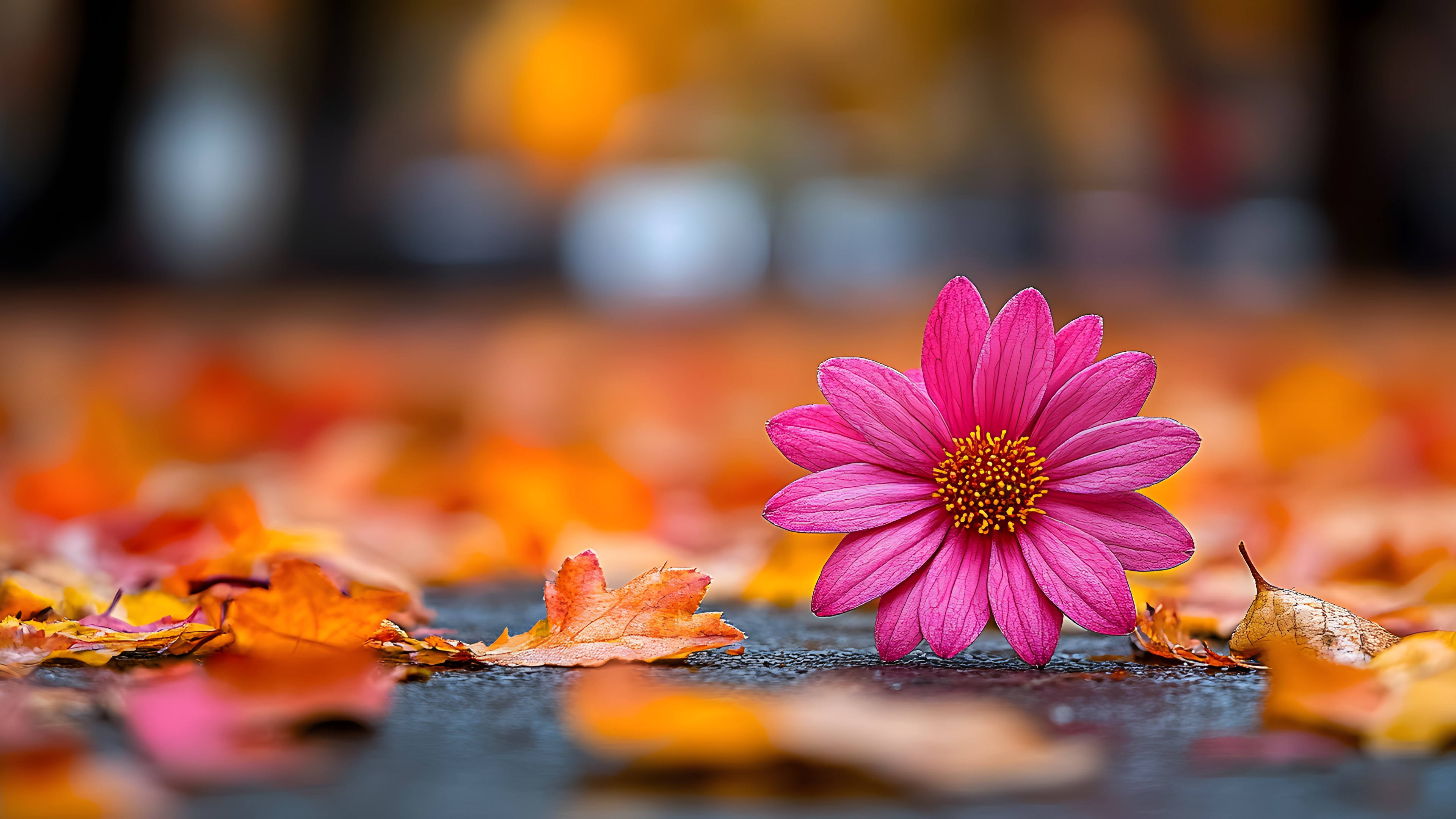 Flower, Petal, Red, Yellow, Orange, Close-up, Pink, Flowering plant, Macro photography, Still life photography, Daisy family, Autumn, Perennial plant, Pollen, Wildflower