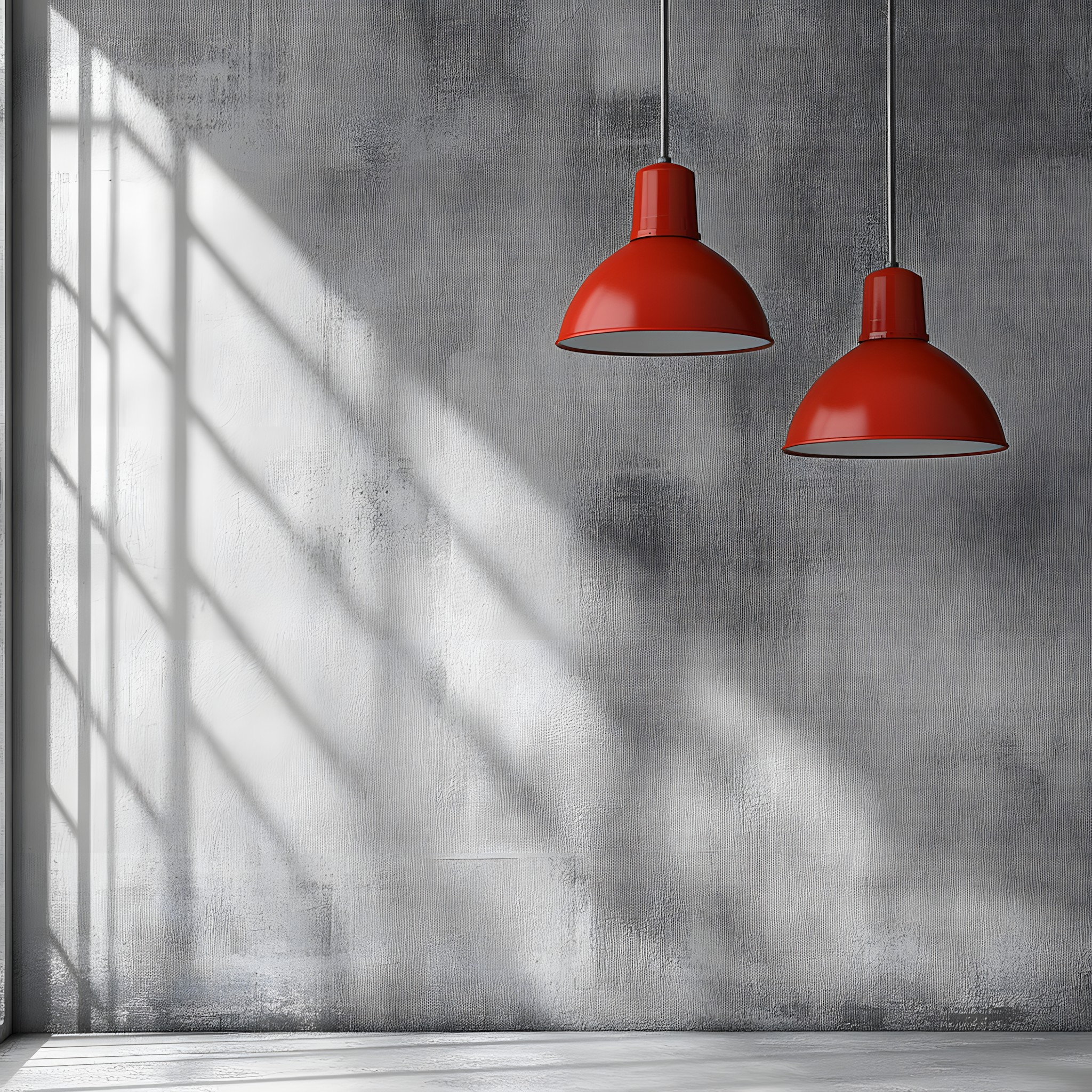 Red, Floor, Light fixture, Paint, Wood flooring, Still life photography, Lamp, Plank, Cleanliness