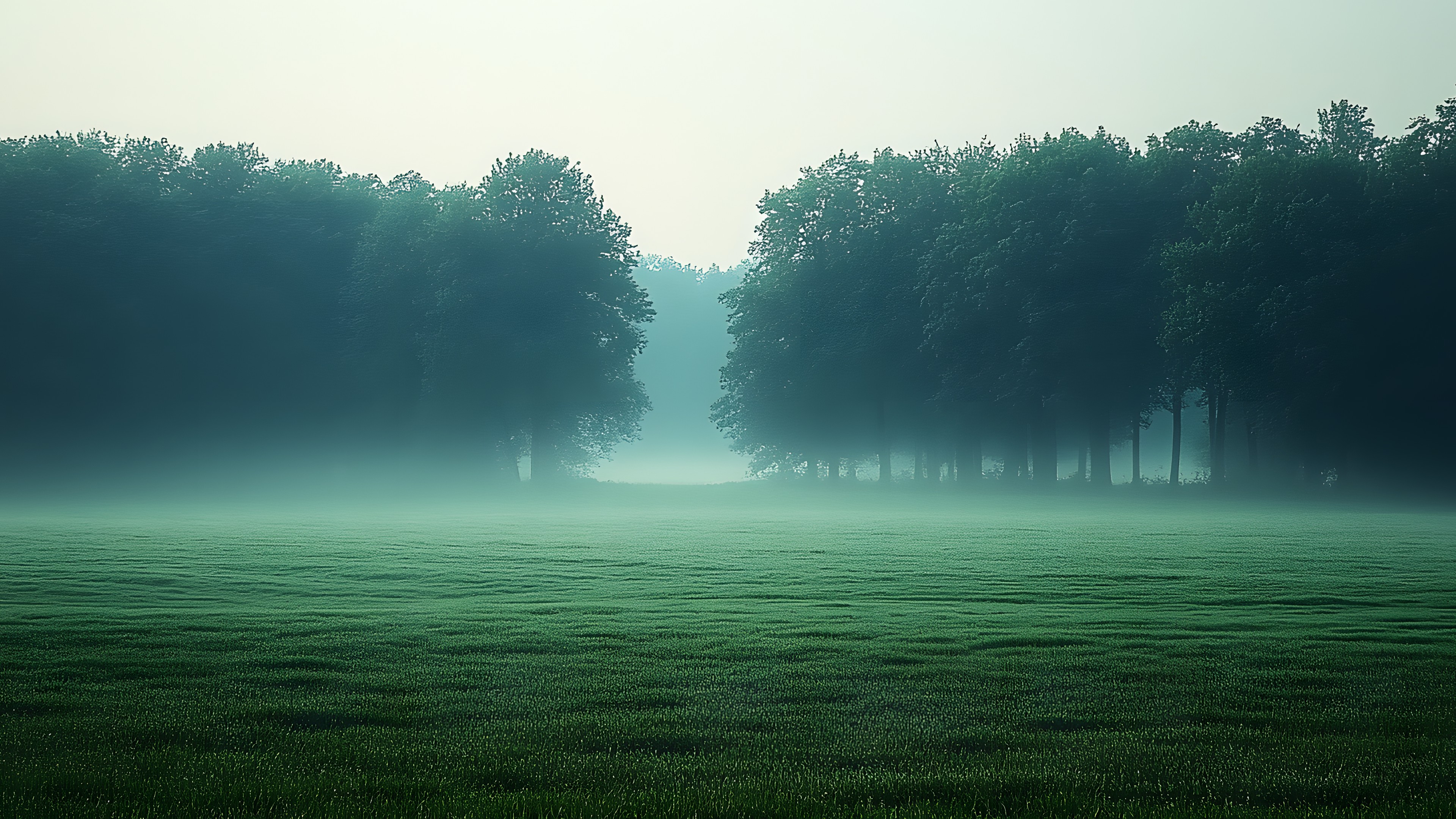 Nature, atmospheric phenomenon, Mist, Fog, Haze, Morning, Woody plant, Wind
