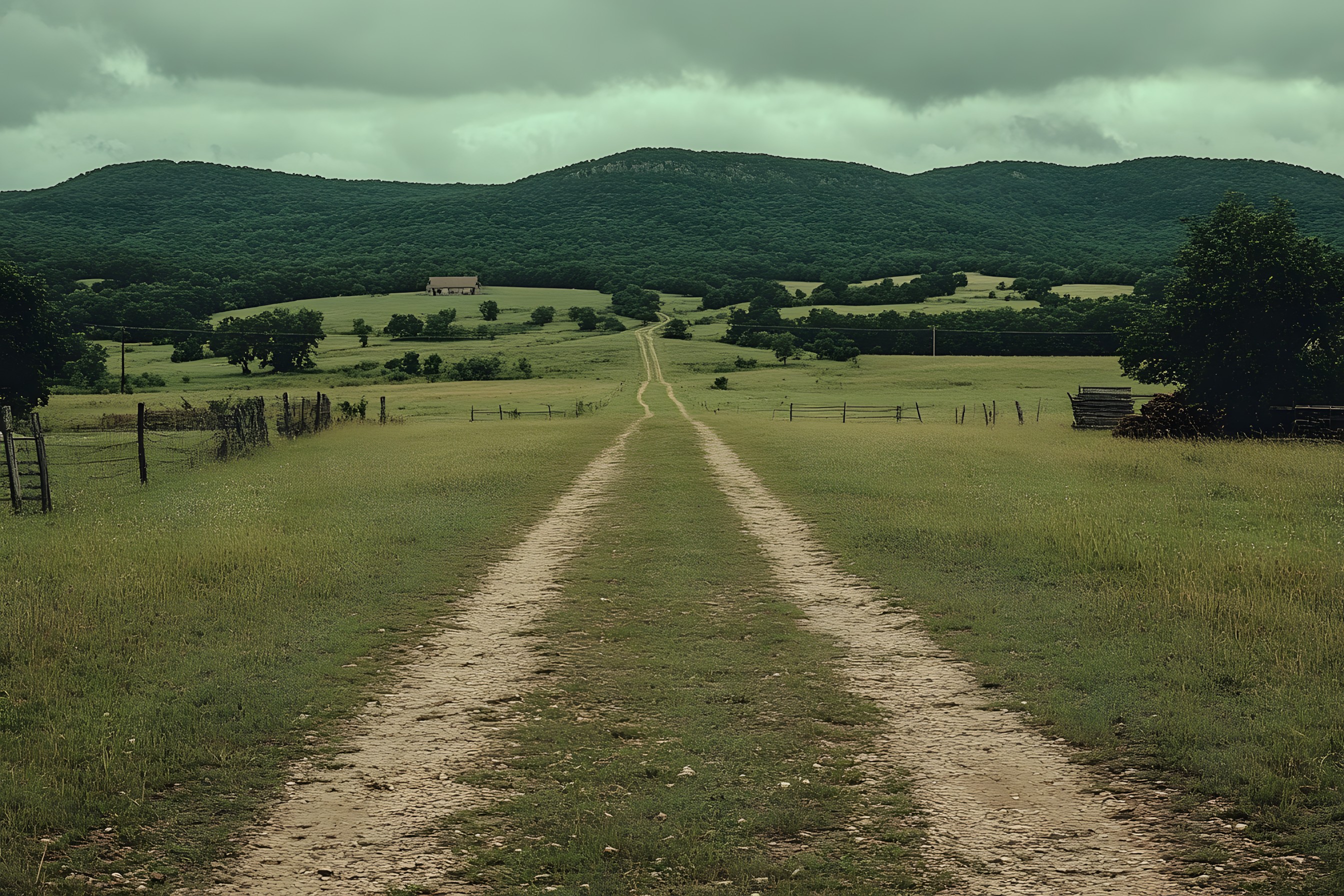 Mountainous landforms, Hill, Green, Natural landscape, Grassland, Mountain, Road, Ecoregion, Plain, Horizon, Highland, Field, Landscape, Rural area, Land lot, Dirt road, Thoroughfare, Steppe, Mountain range, Prairie