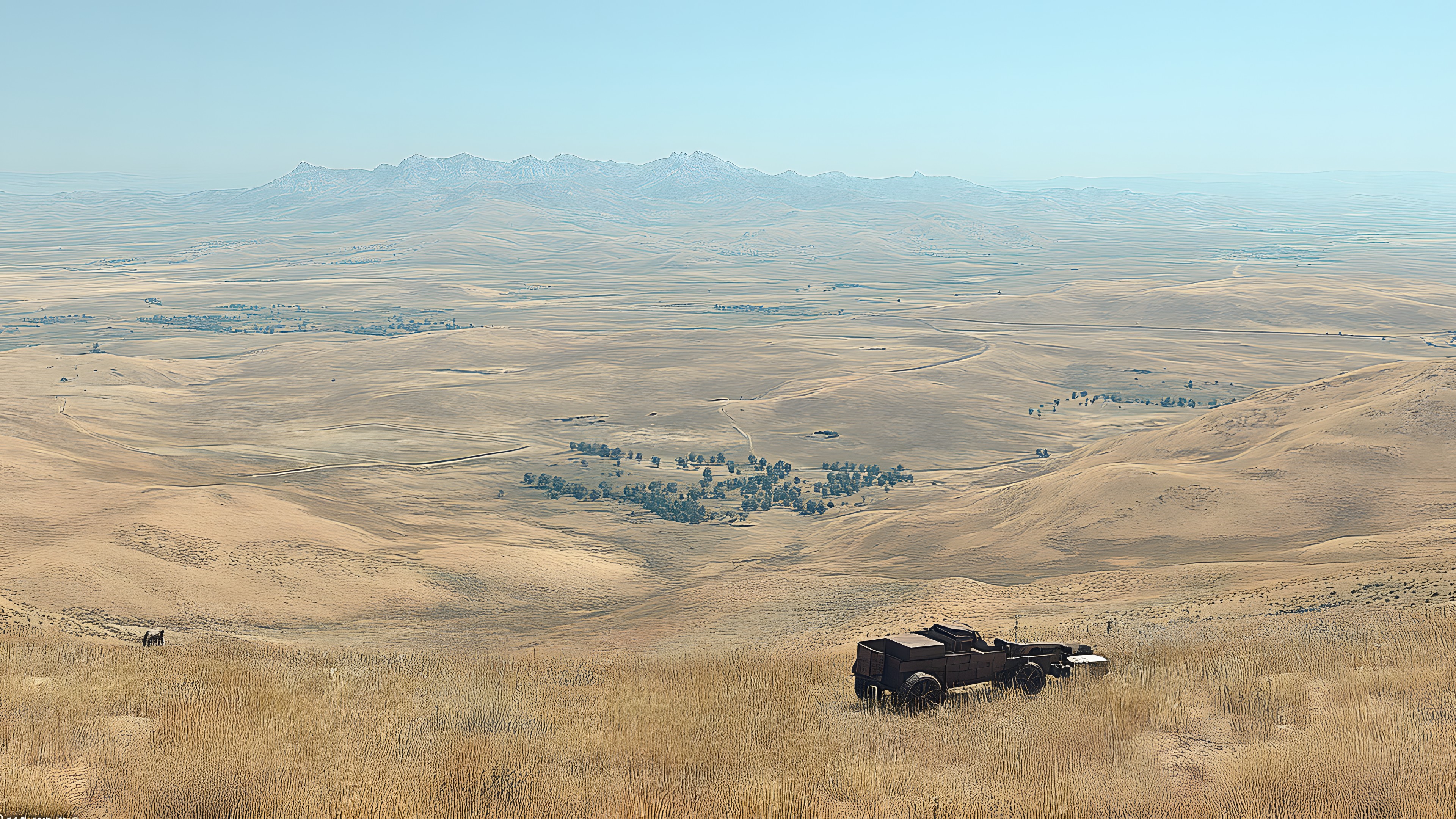 Natural environment, Ecoregion, Horizon, Grassland, Landscape, Terrain, Aeolian landform, Plain, Steppe, Geology, Desert, Fell, Savanna, Sand, Prairie, Slope, Shrubland, Badlands, Plateau, Tundra