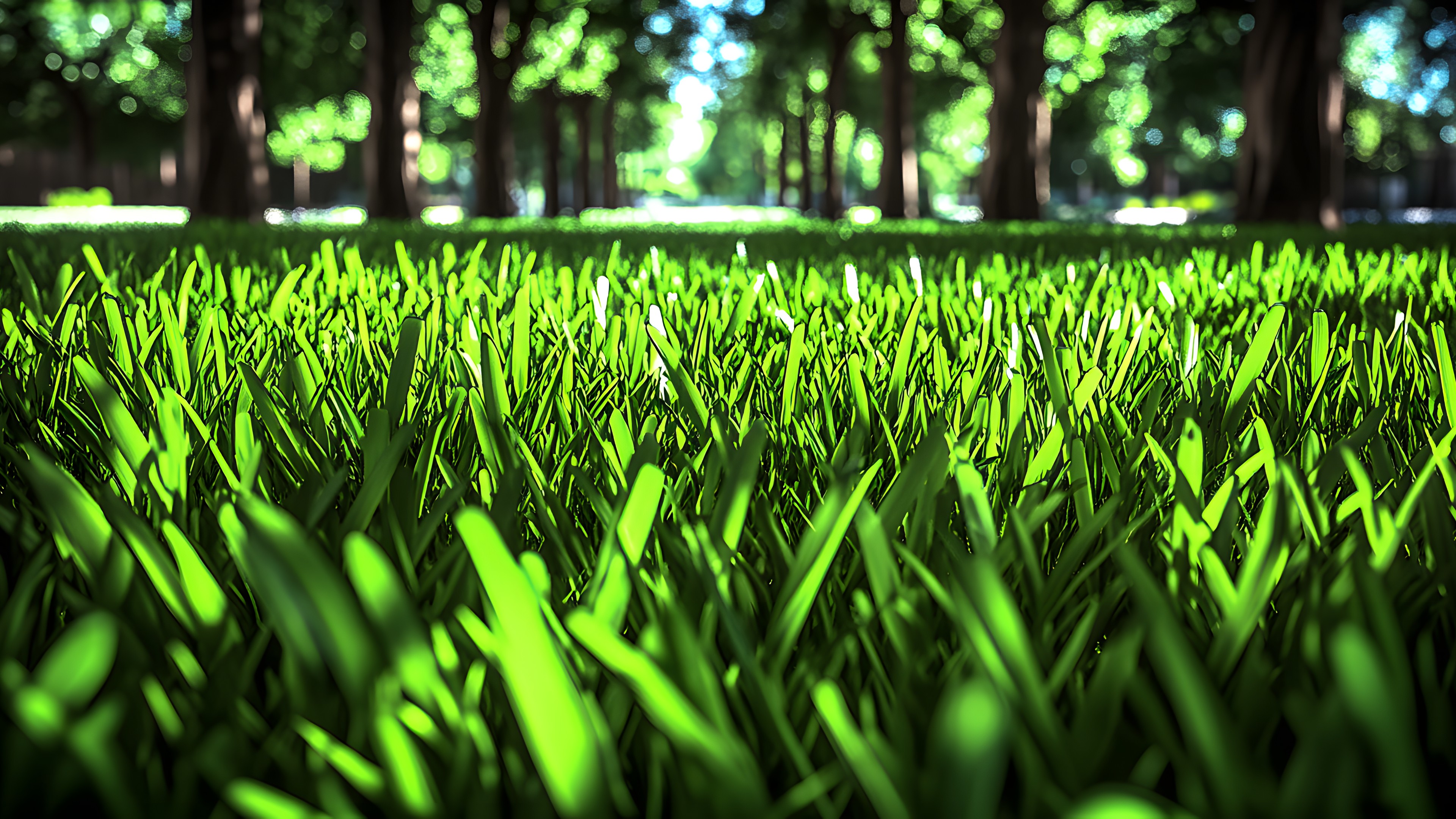 Green, Grass, Groundcover, Grasses, Lawn, Meadow, Field, Herbaceous plant, Artificial turf, Agriculture