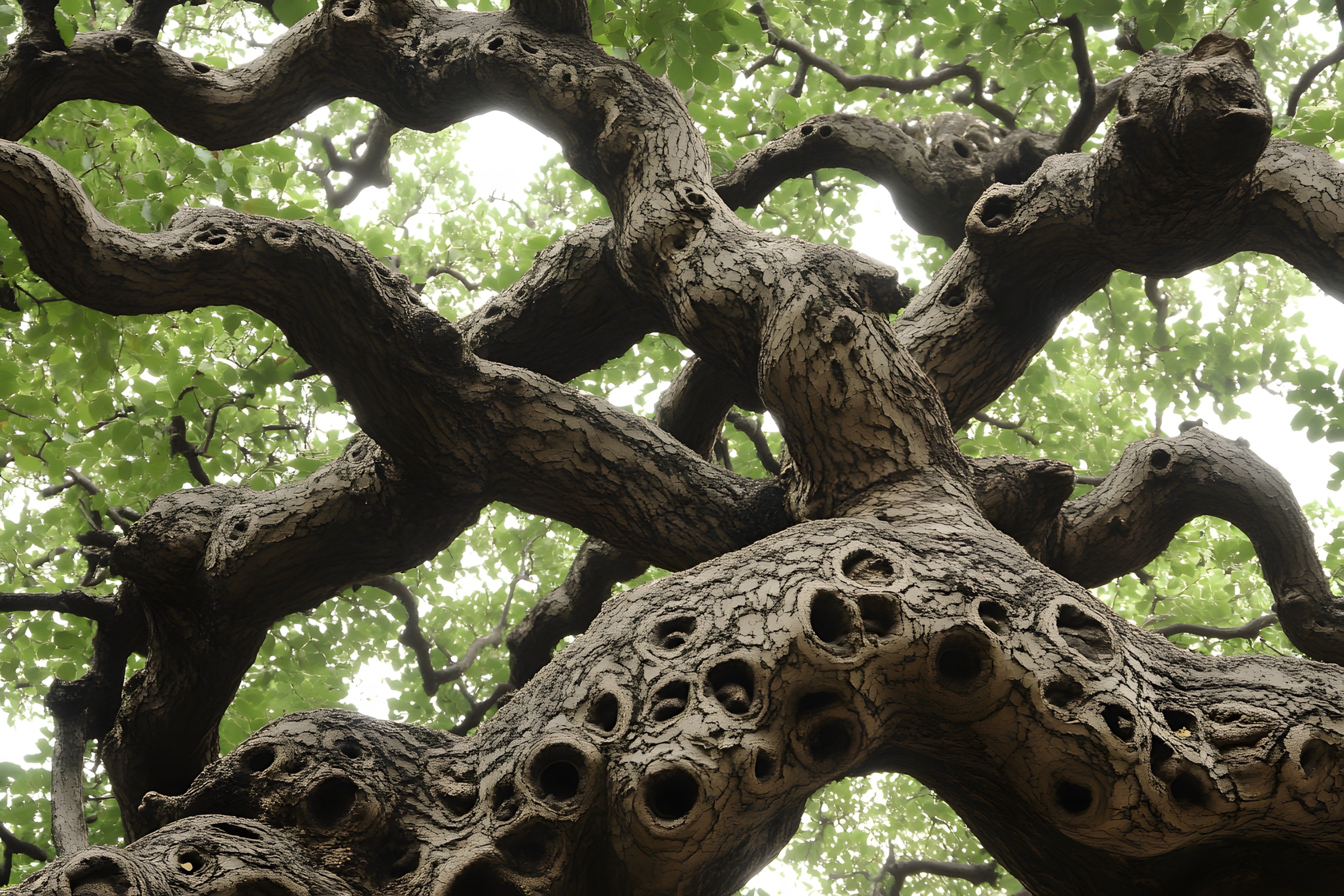 Branch, Wood, Trunk, Twig, Woody plant, Shade