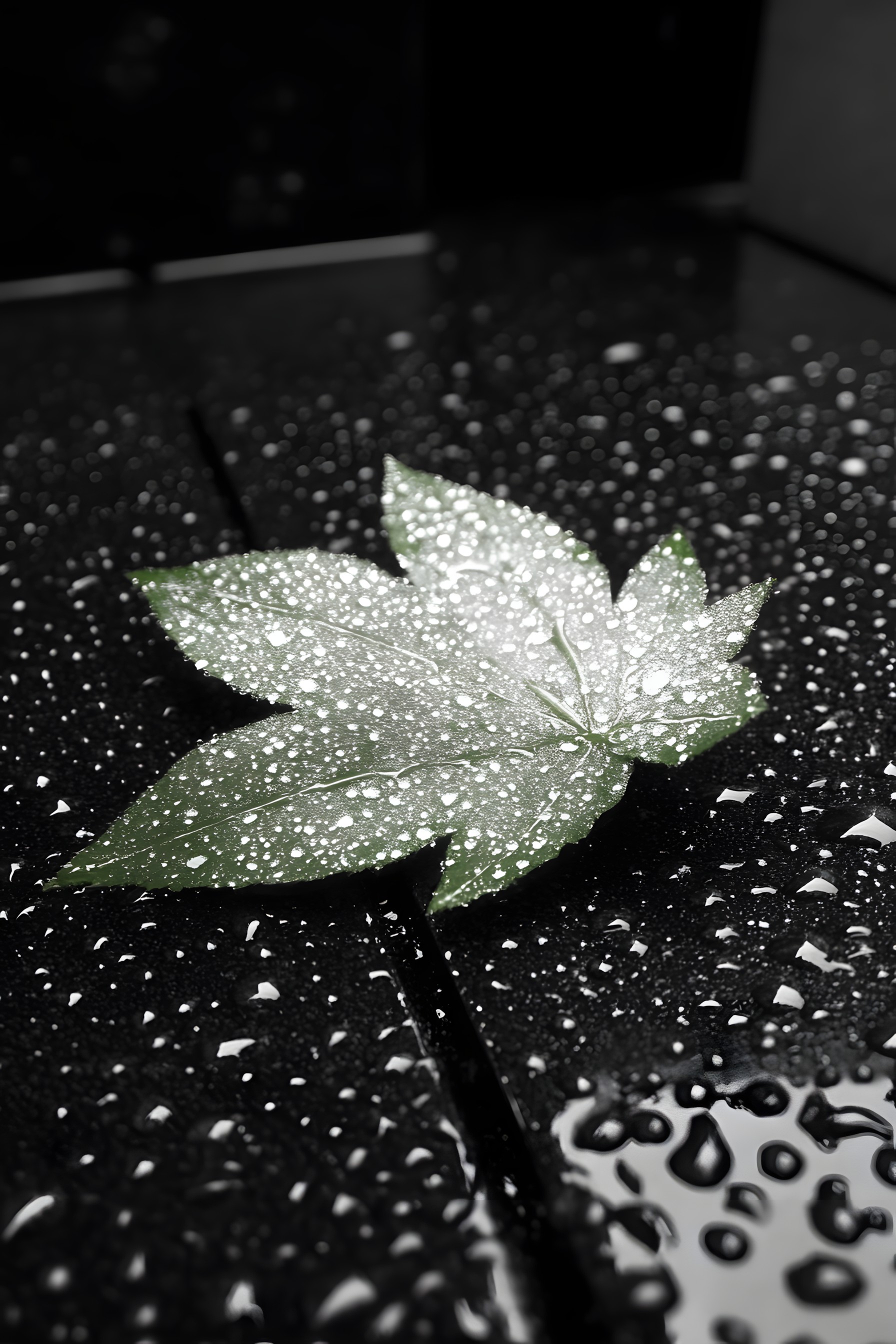 Black, Close-up, Silver, Monochrome, Dew, Moisture, Macro photography, Drop, Still life photography, Hemp, Frost