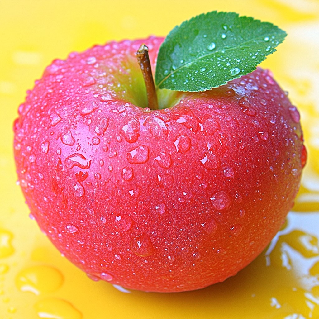 Fruit, Red, Produce, Natural foods, Food, Apple, Liquid, Drop, Moisture, Close-up, Pink, Seedless fruit, Dew, Macro photography, Superfood, Apples