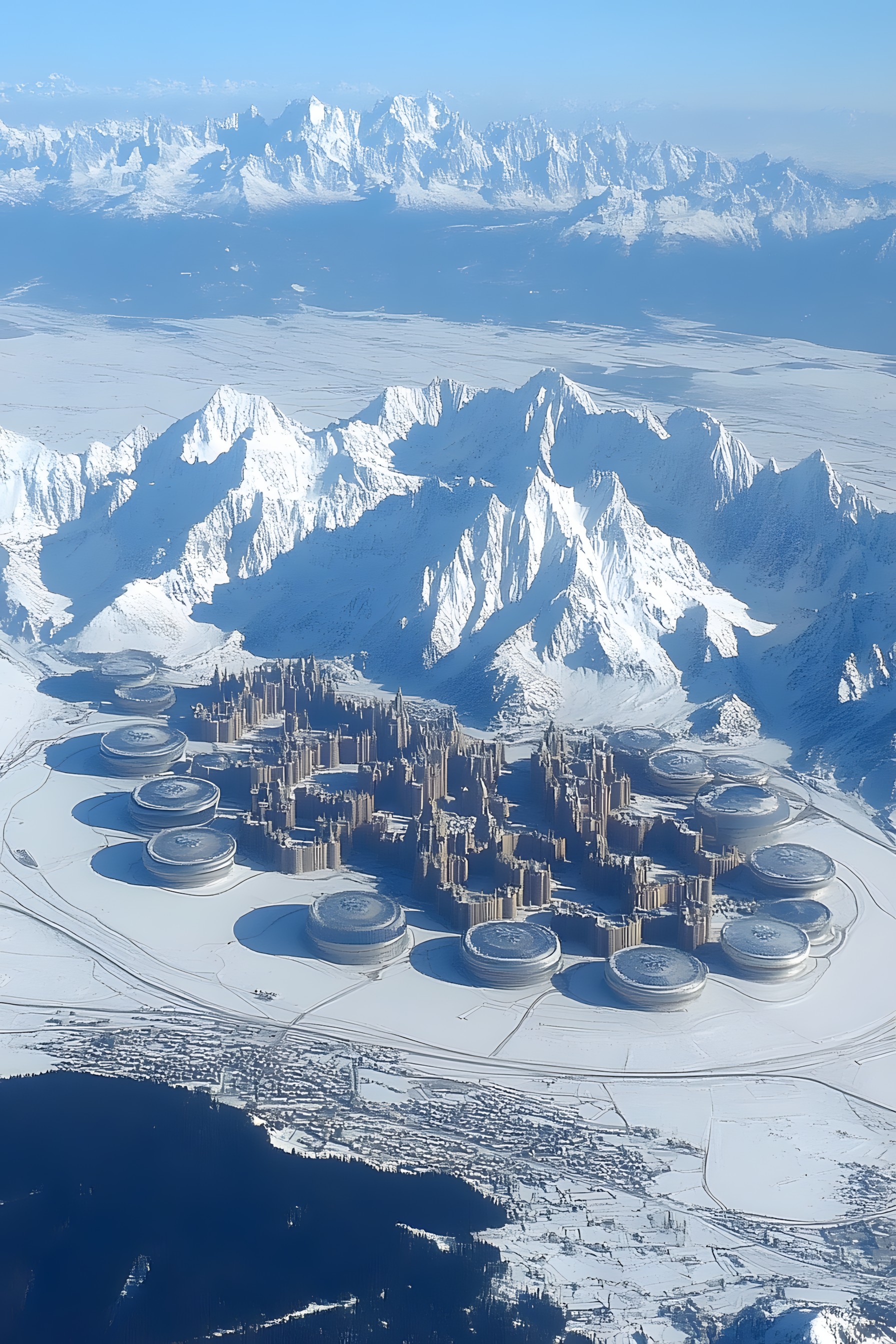 Snow, Winter, Aerial photography, Glacial landform, Ice cap, Bird's-eye view, Arctic, Freezing, Ice, Glacier, Panorama