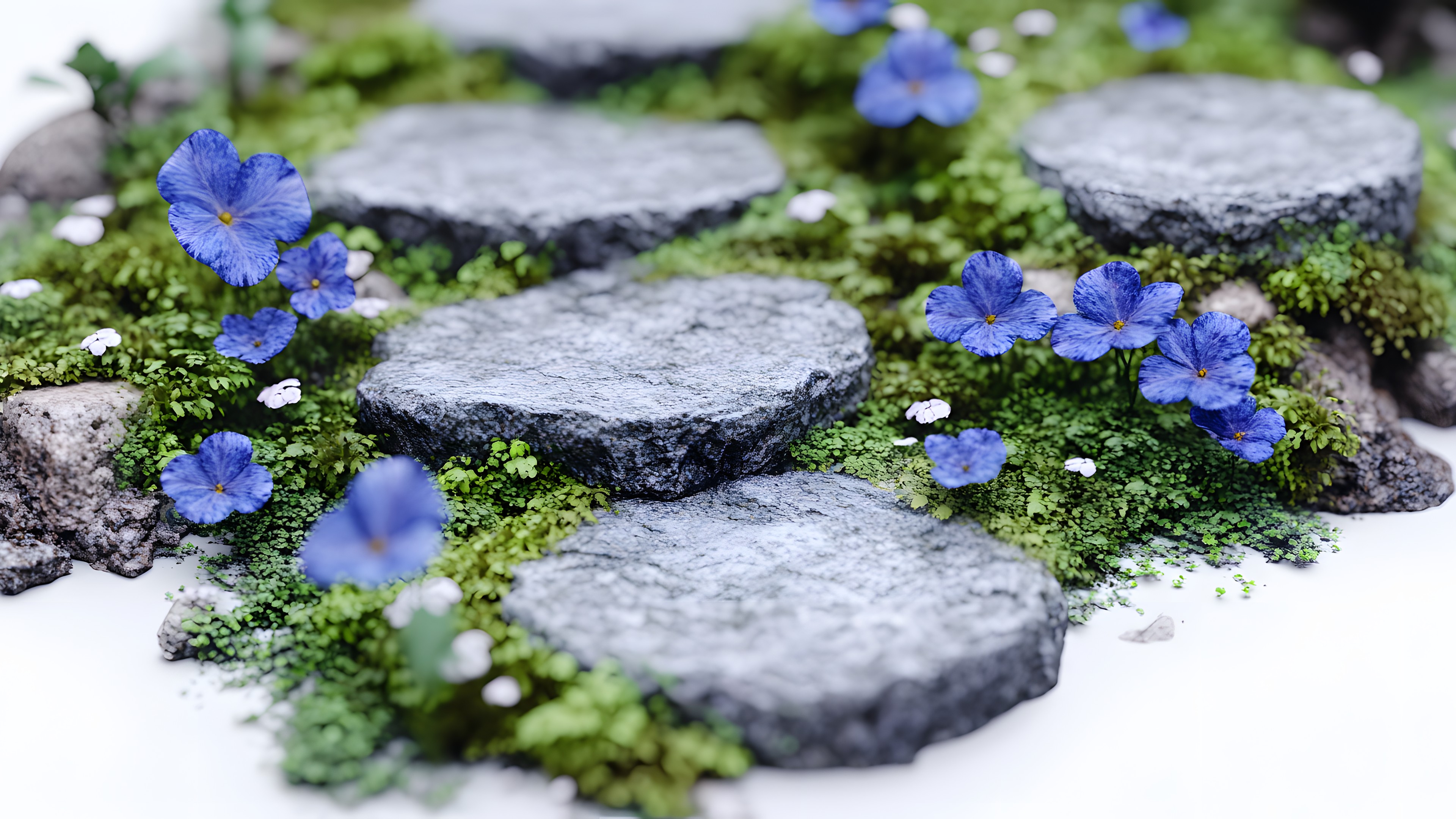 Flower, Petal, Groundcover, Wildflower, Borages, Perennial plant, Bellflowers, Violet, Pebble, Primrose, Cornales, Geraniales, Herb, Lobelias, Wood sorrels, Bellflower family