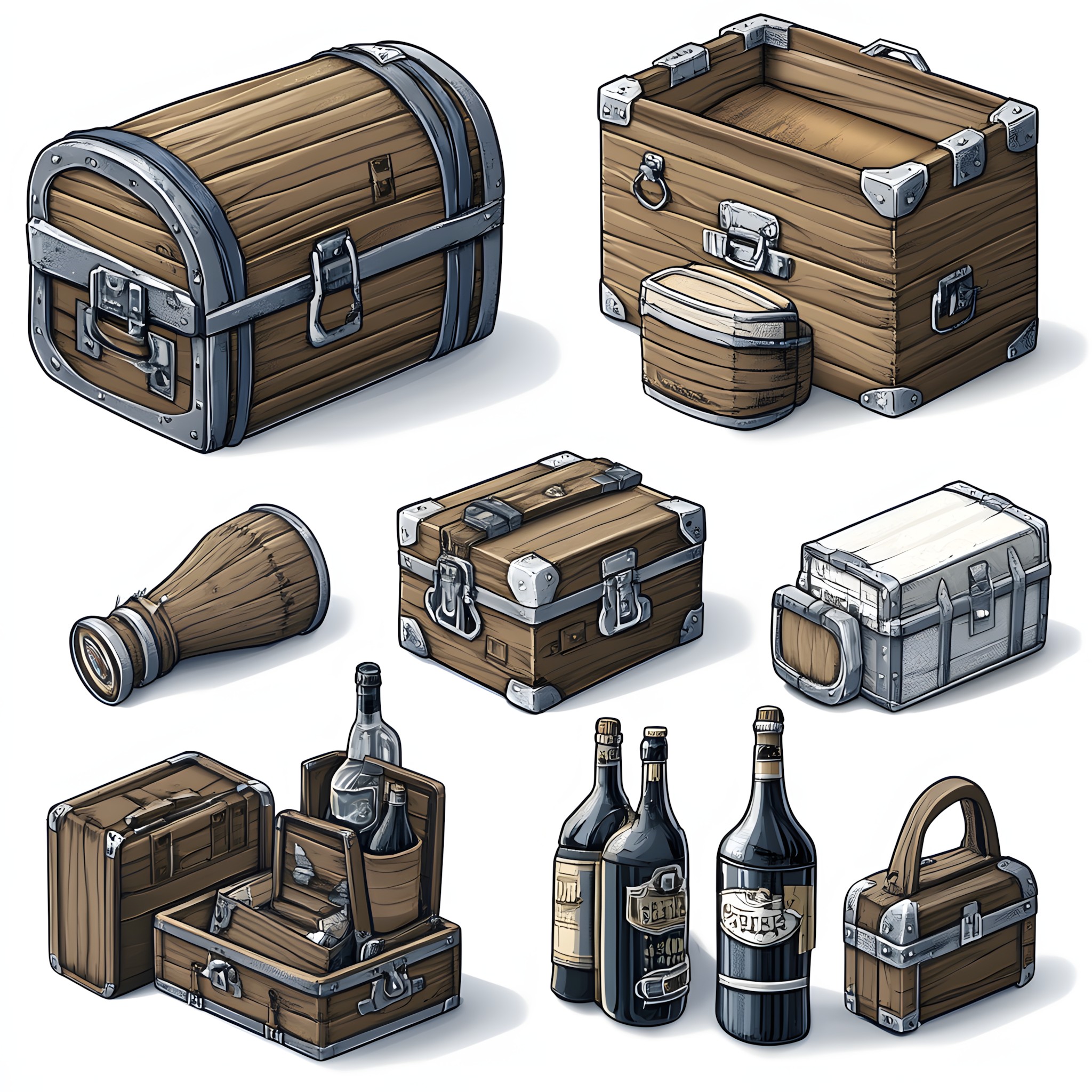 Barrel, Keg, Chest