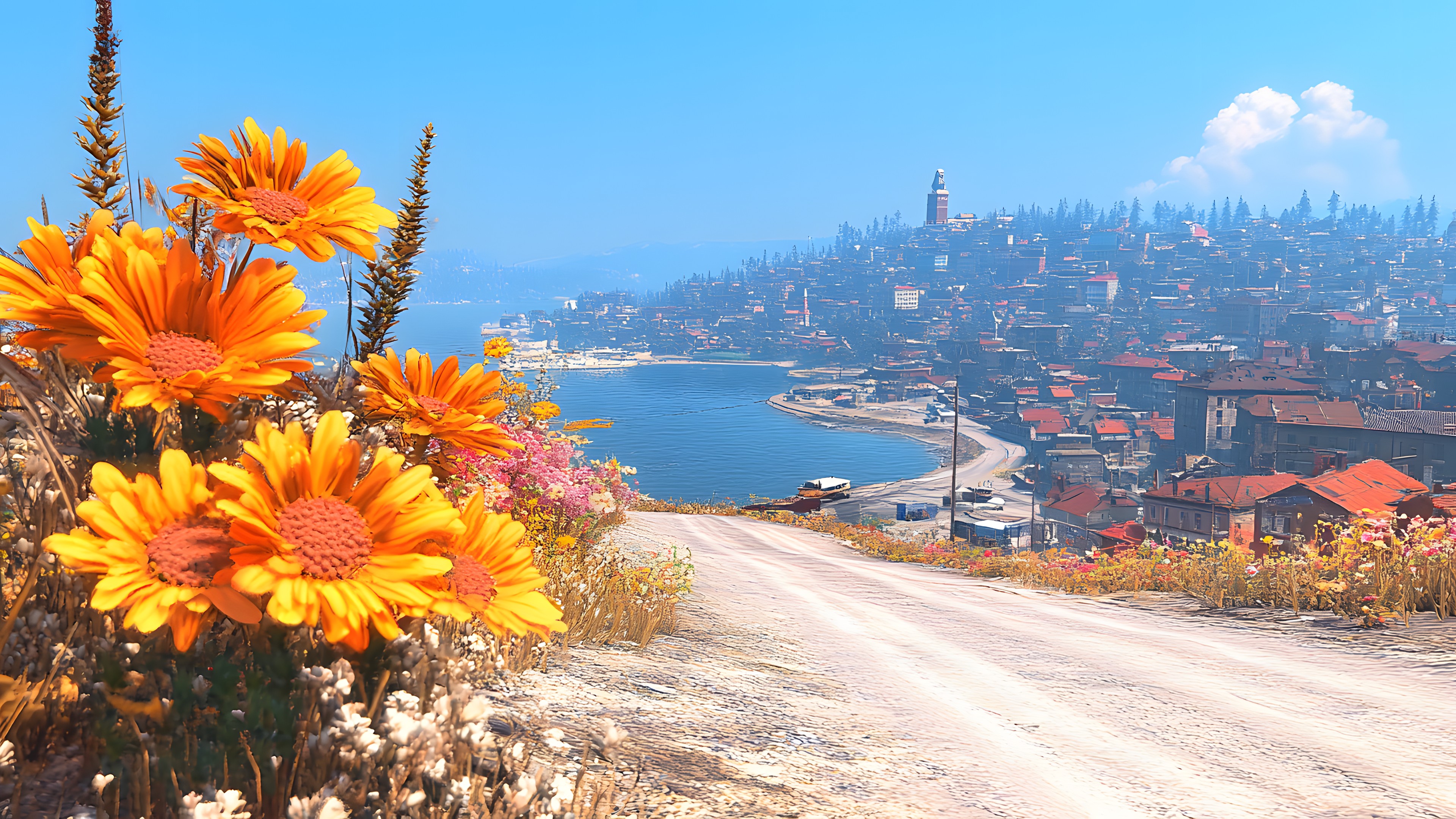 Flower, Sea, Wildflower, Coast