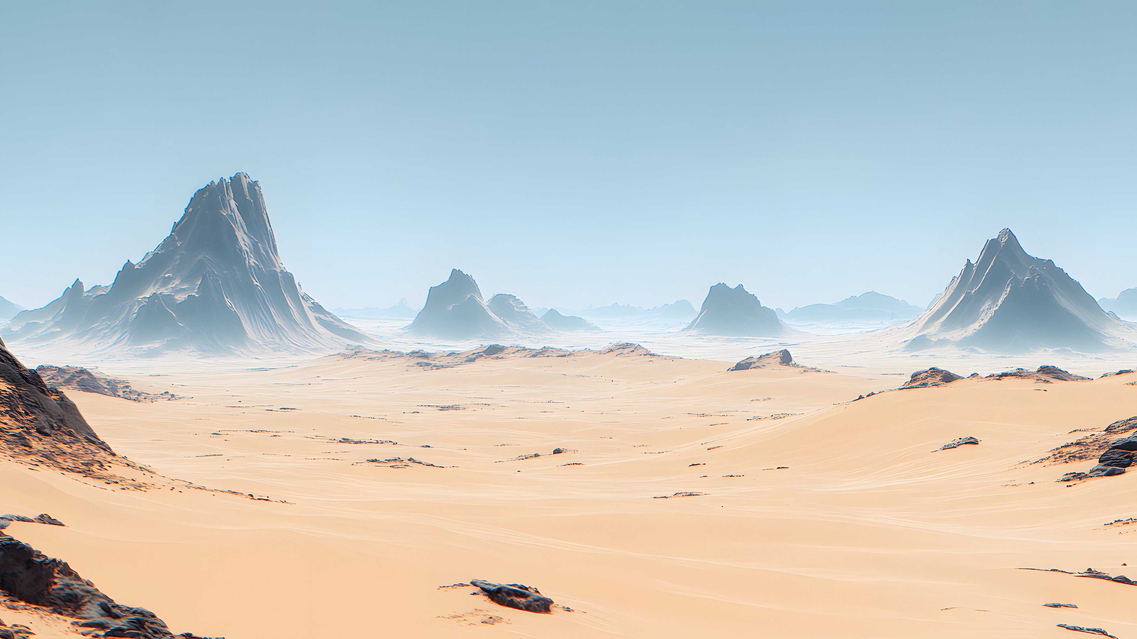 Desert, Aeolian landform, Sand, Landscape, Ecoregion, Terrain, Dune, Singing sand, Geological formation, Erg, Sahara, Tundra, Badlands, Blowout
