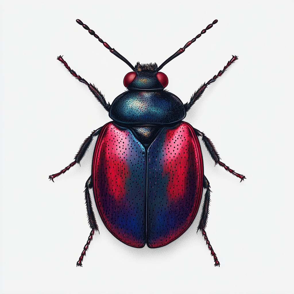 Insect, Red, Arthropod, Beetle, Close-up, Pest, Macro photography, Terrestrial animal, Leaf beetles, Jewel beetles, Ground beetle, True bugs, Parasitism, Dung beetle, Jewel bugs, Scarabs, Weevil, Balance, Flower chafers