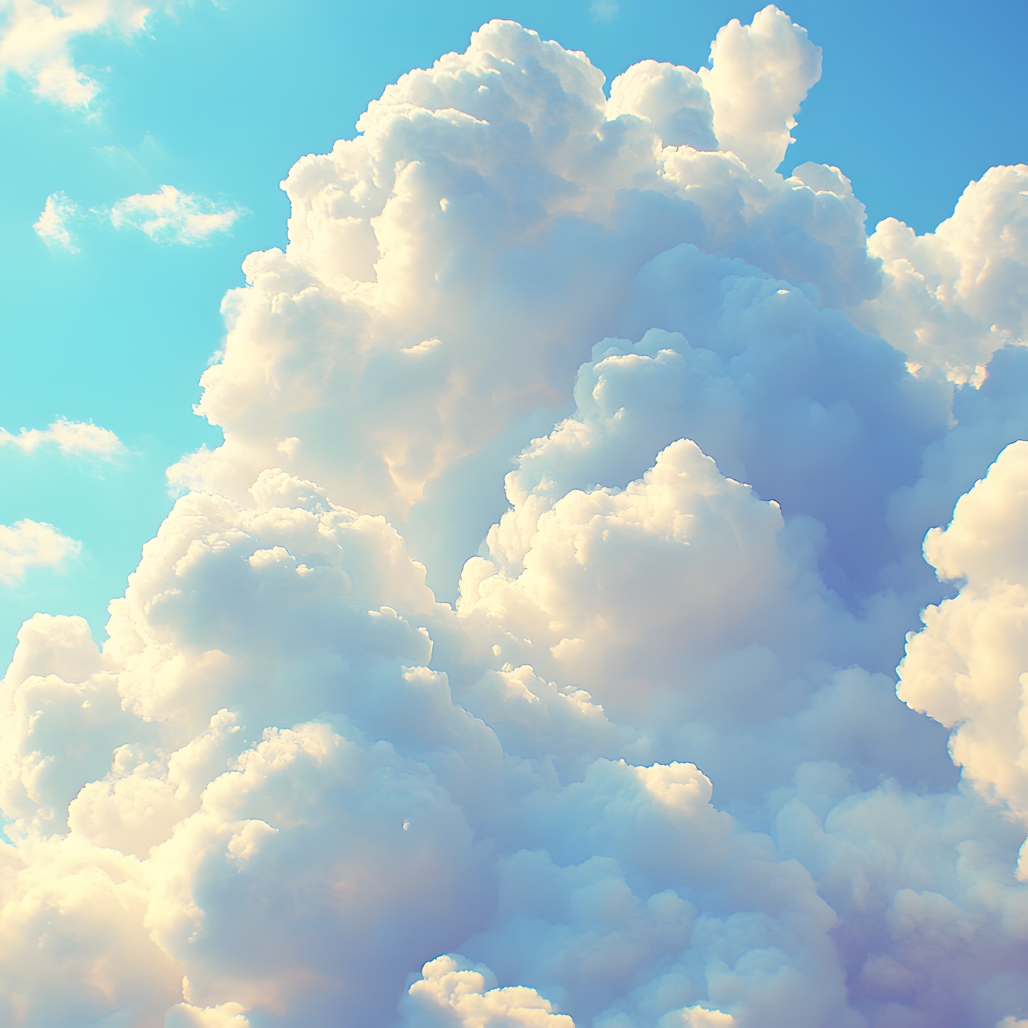 Cloud, Blue, Daytime, Cumulus, Meteorological phenomenon