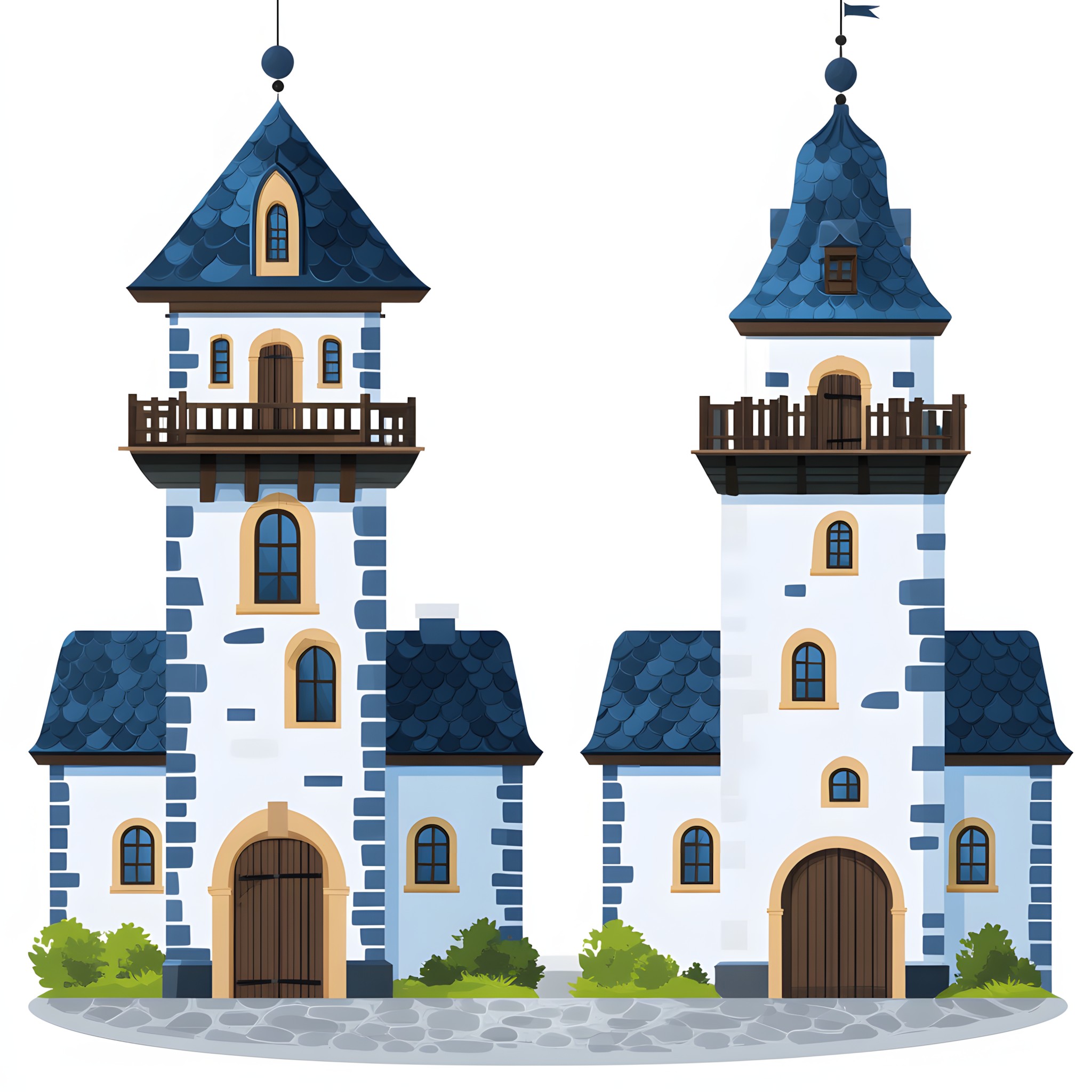 Tower, Turret, Spire, Steeple, Castle, Medieval architecture, Finial, Clip art, Animation