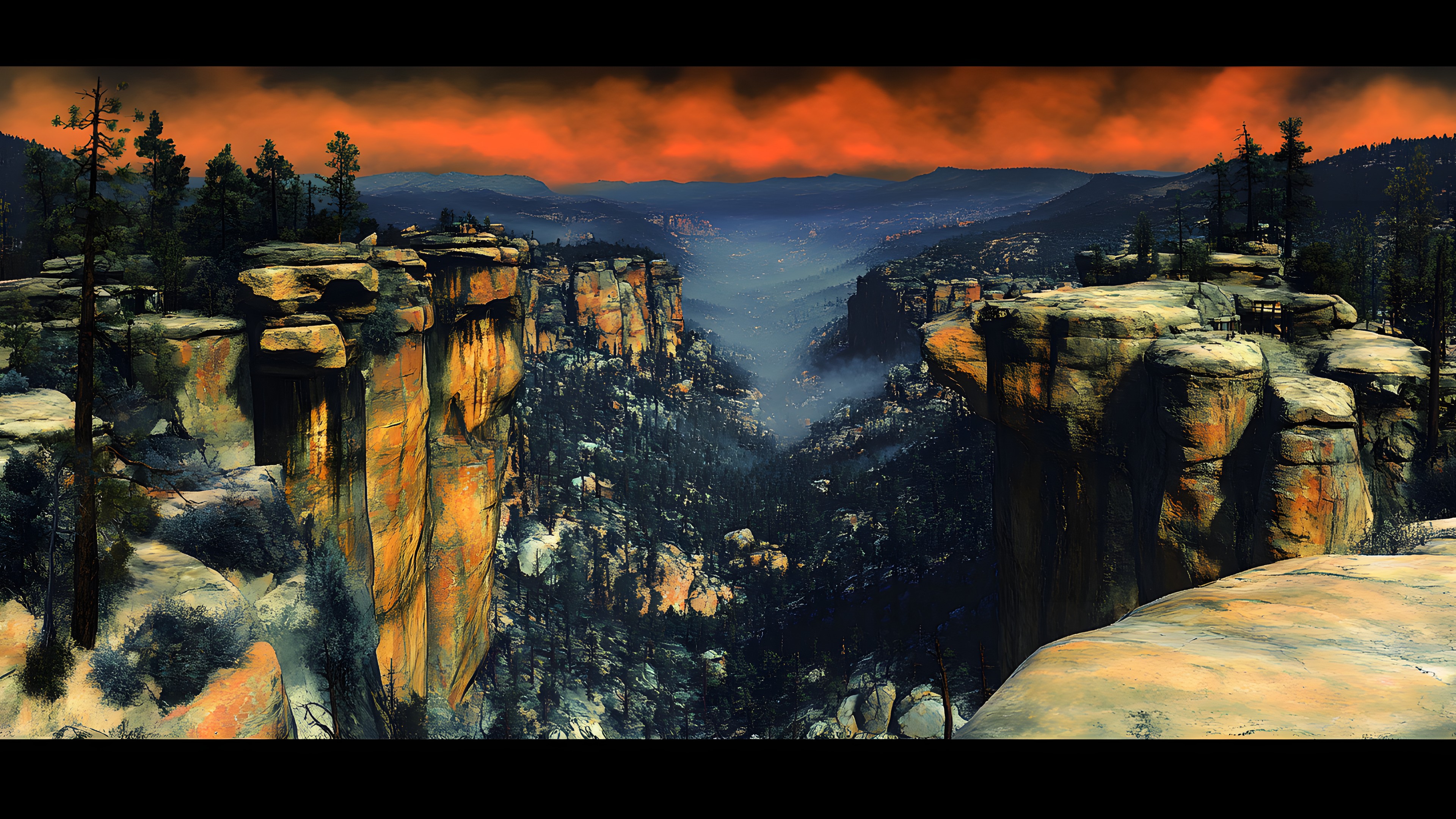 Rock, Terrain, Geological formation, Geology, Outcrop, Bedrock, Fault, Cliff, Badlands, Valley, Escarpment, Canyon, Erosion, Intrusive rock, Batholith, Plateau, Klippe, Meteorological phenomenon, Evening, National park