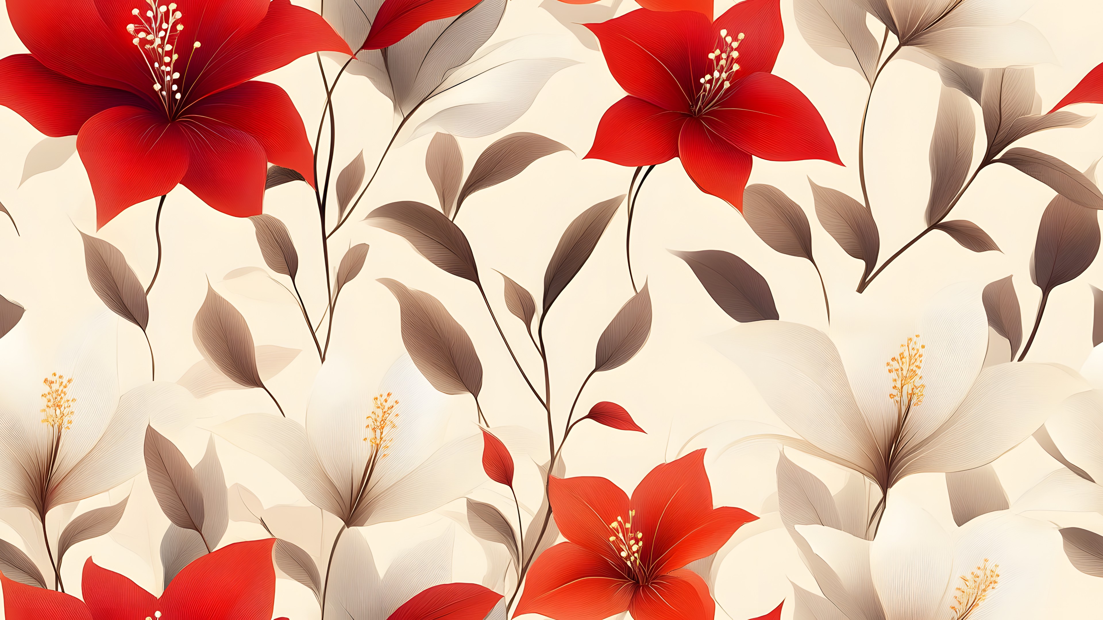 Flower, Red, Petal, Wallpaper, Floral design, Creative arts, Design, Cut flowers, Graphics, Motif, Pedicel, Floristry, Lilies, Geraniums