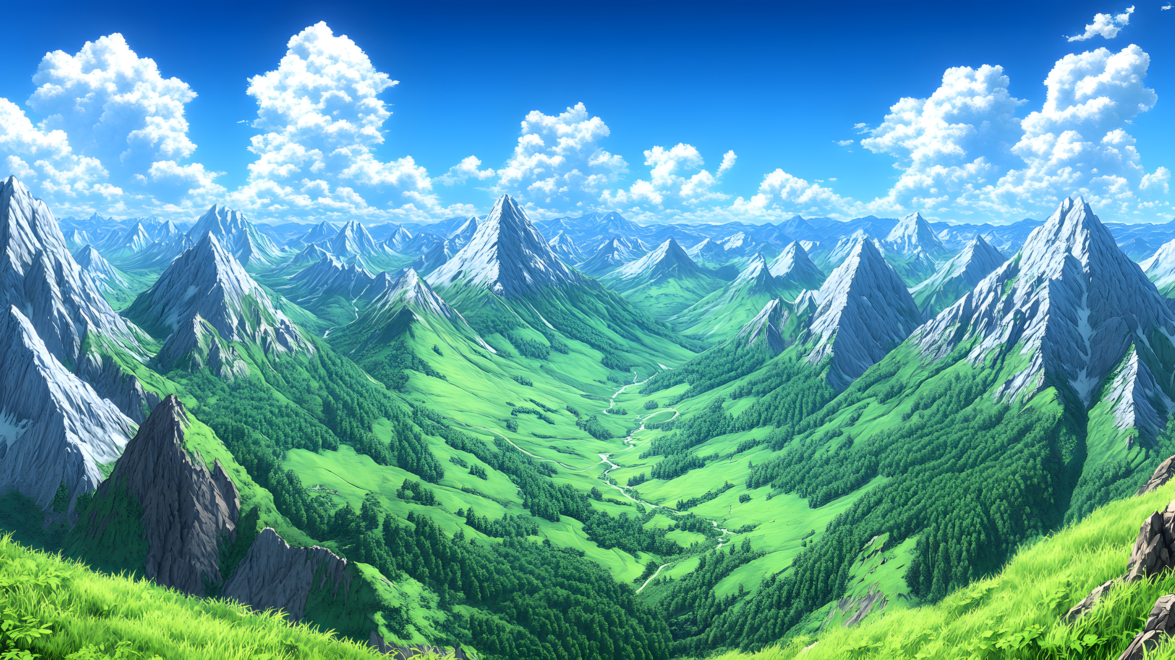 Mountainous landforms, Mountain, Hill, Natural landscape, Highland, Mountain range, Grassland, Valley, Hill station, Terrain, Alps, Meadow, Ridge, Forest, Pasture, Summit, Prairie, Fell, Massif, Cumulus