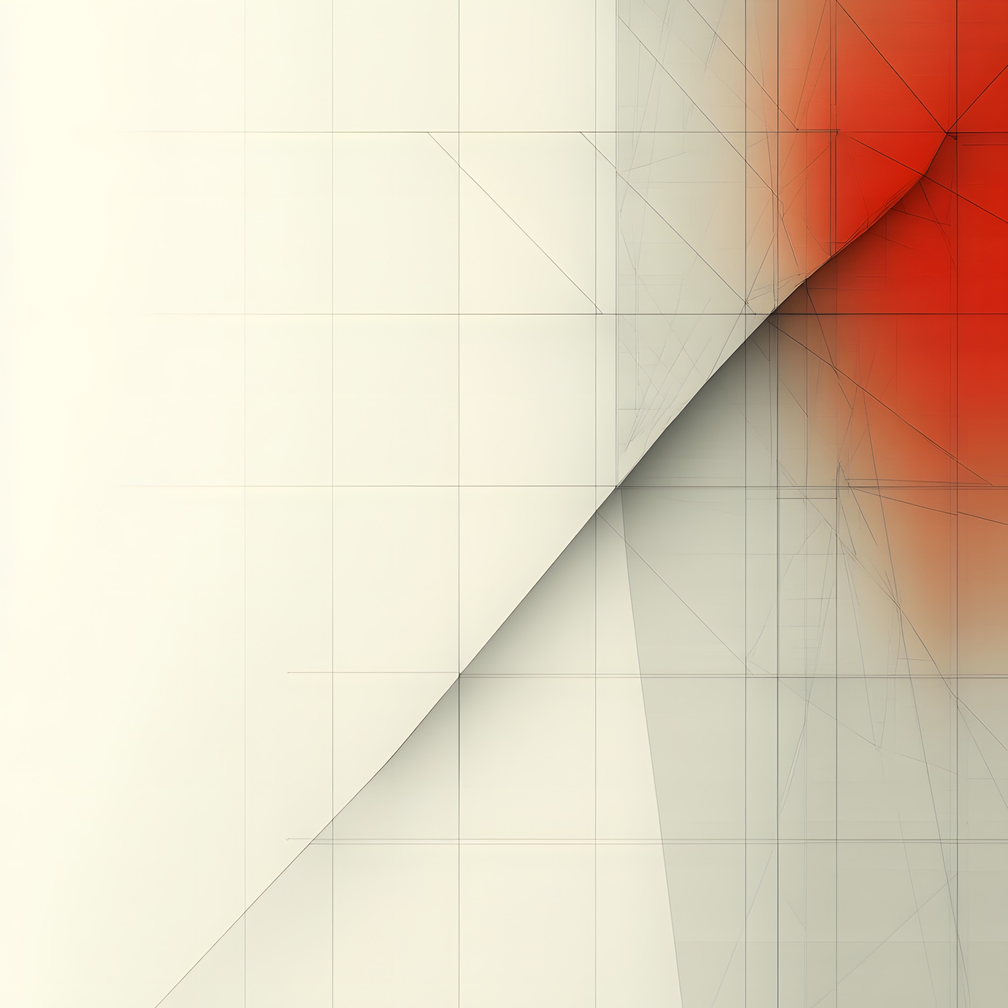 Red, Orange, Grey, Triangle, Design, Graphics, Graphic design