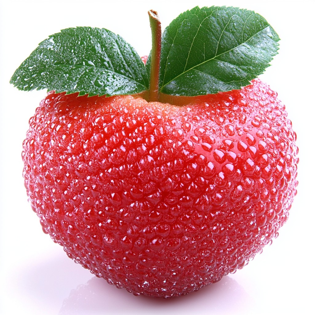 Fruit, Food, Produce, Red, Natural foods, Ingredient, Seedless fruit, Pink, Apple, Close-up, Superfood, Strawberry, Drop, Strawberries, Berry, Wild strawberry, Rose family, Moisture, Apples, Staple food