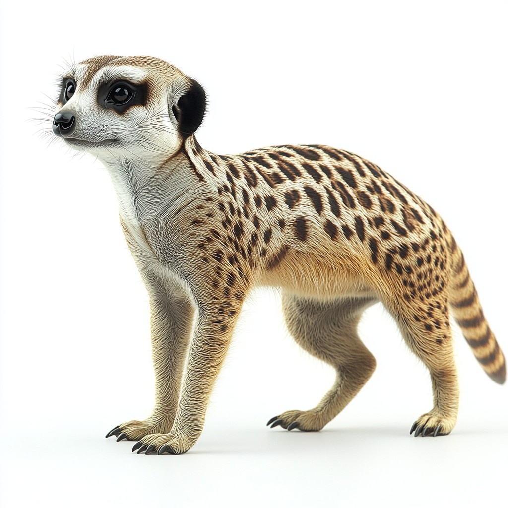 Carnivores, Mongoose, Snout, Meerkat, Terrestrial animal, Toy, Animal Figure, Tail