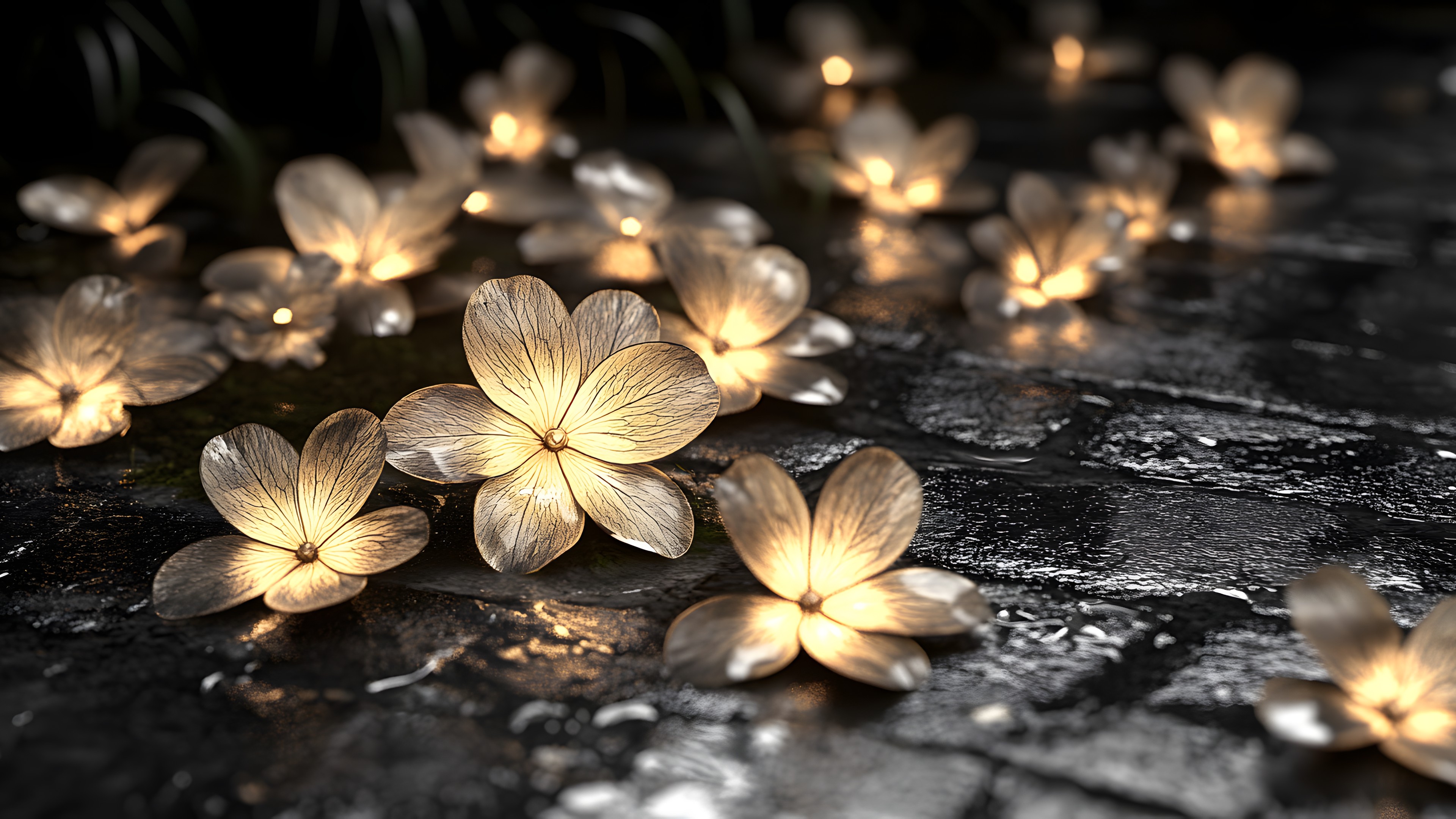 Petal, Blossom, Macro photography, Dew, Still life photography, Jasmine, Lilies, Moisture