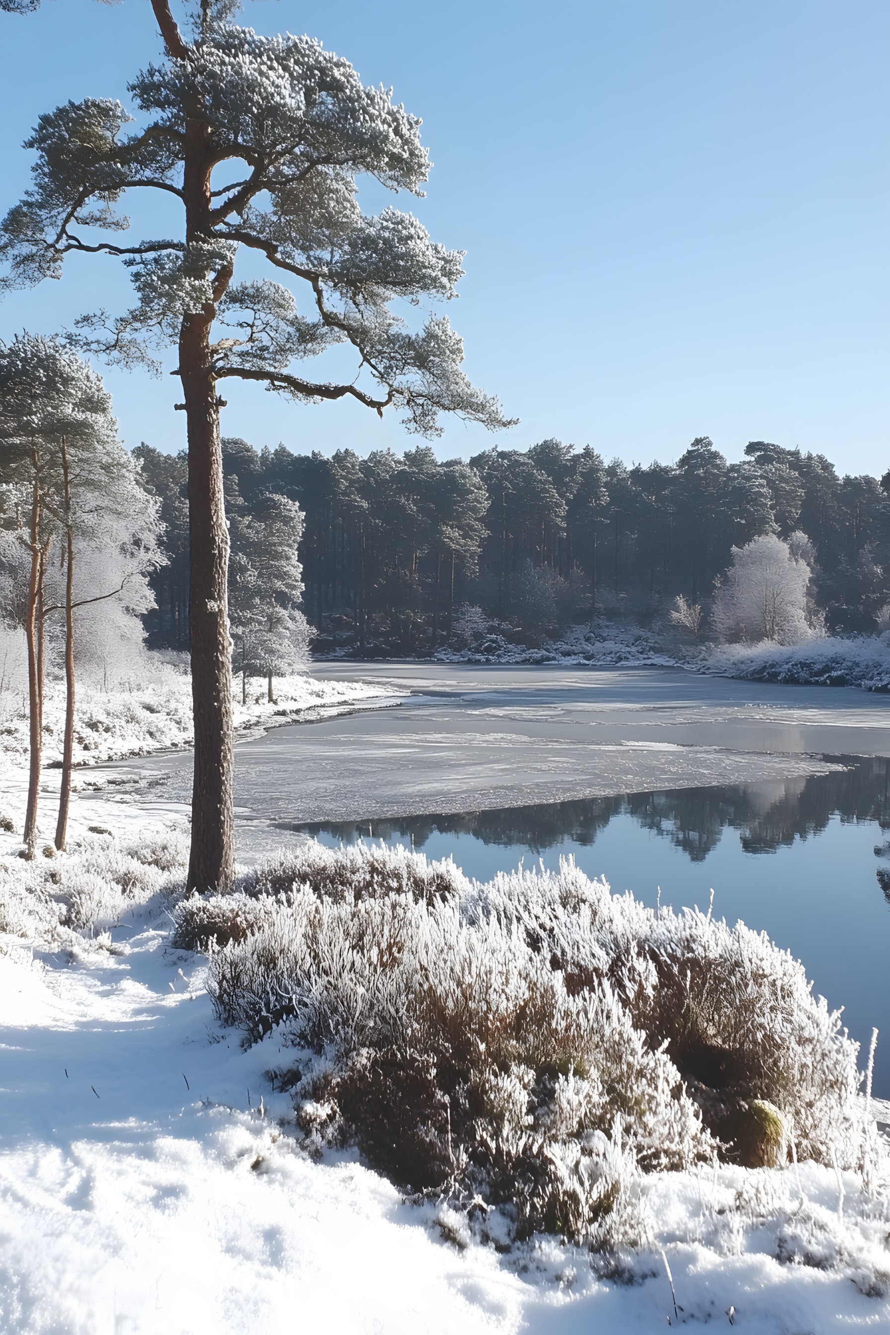 Branch, Winter, Snow, Twig, Freezing, Woody plant, Frost, Conifers, Ice, Pine family, Fir, Pine