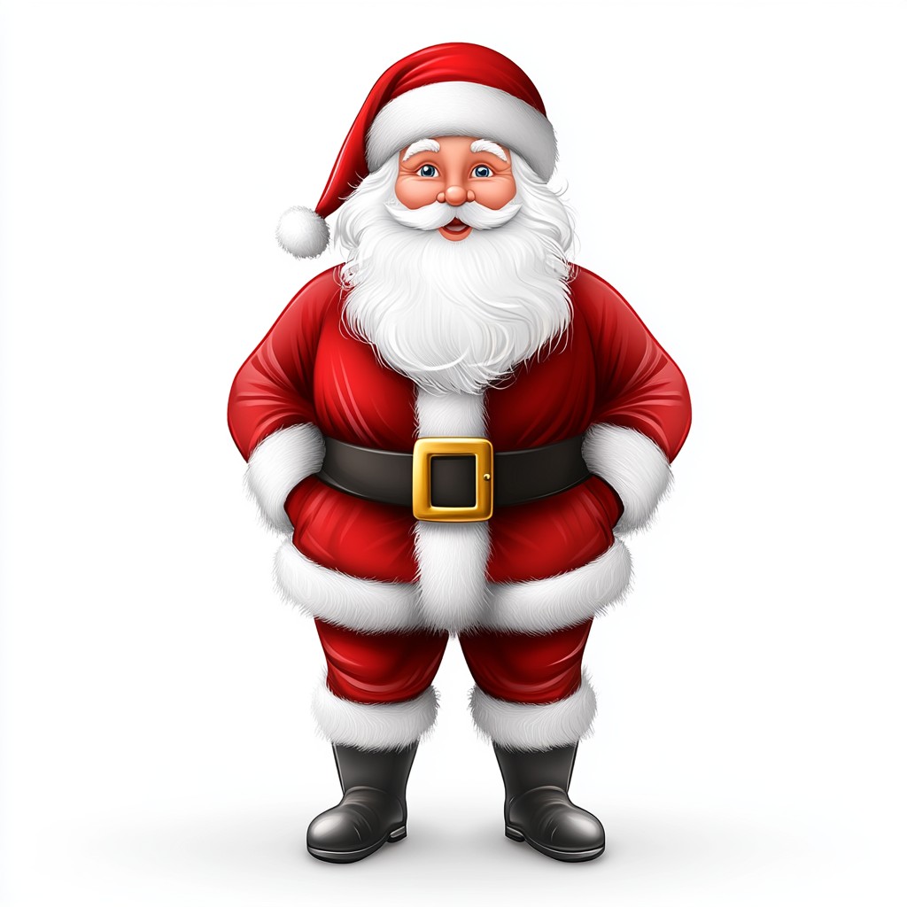 Santa Claus, Beard, Facial hair, Red, Headgear, Christmas Day, Fictional character, Moustache, Hat, Happiness, Costume Hat, Clip art, Pleased, Holiday, Christmas Eve, Fur clothing, Costume, Graphics, Winter, Elder