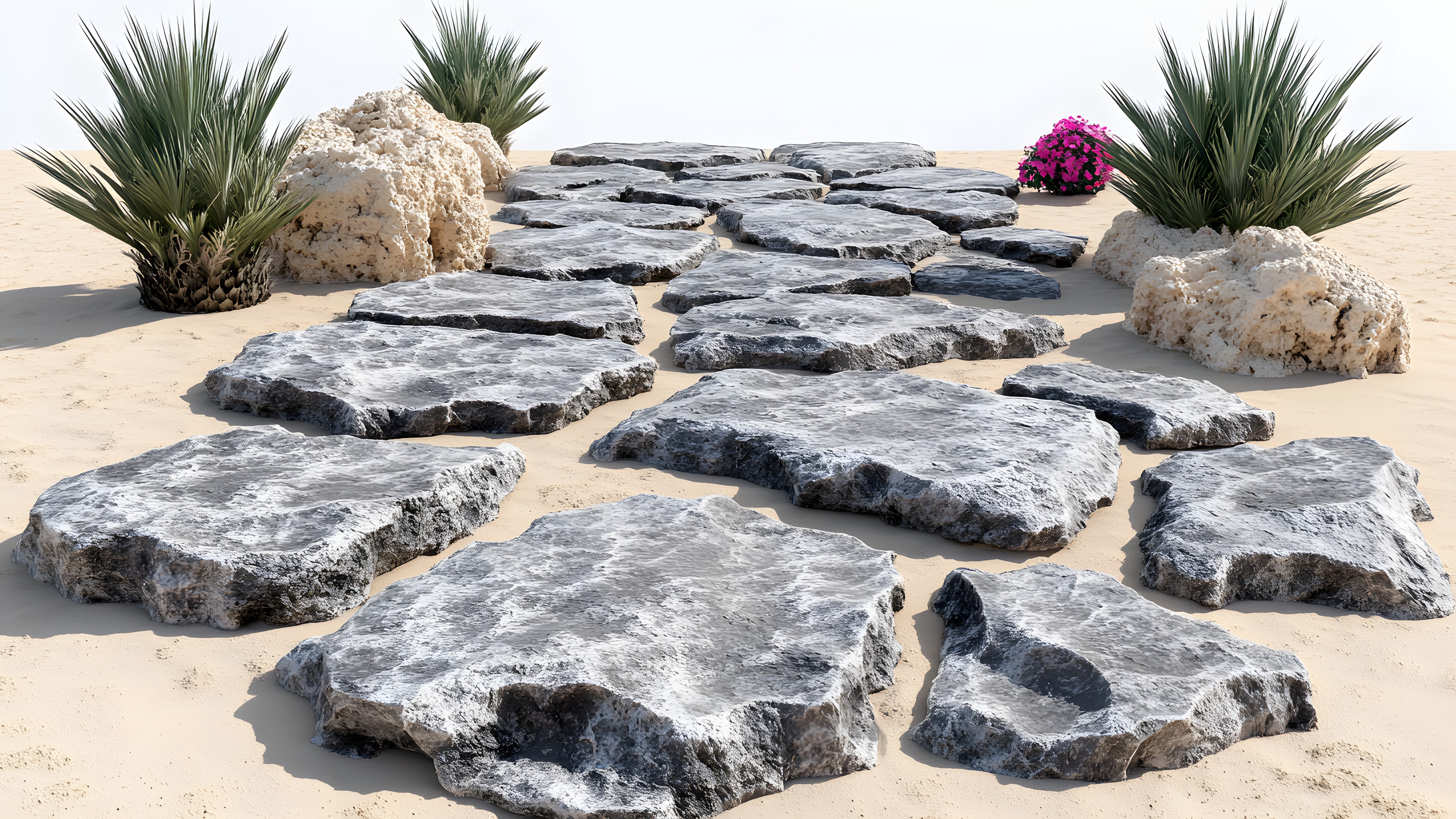 Rock, Bedrock, Natural material, Outcrop, Flagstone, Rubble, Limestone