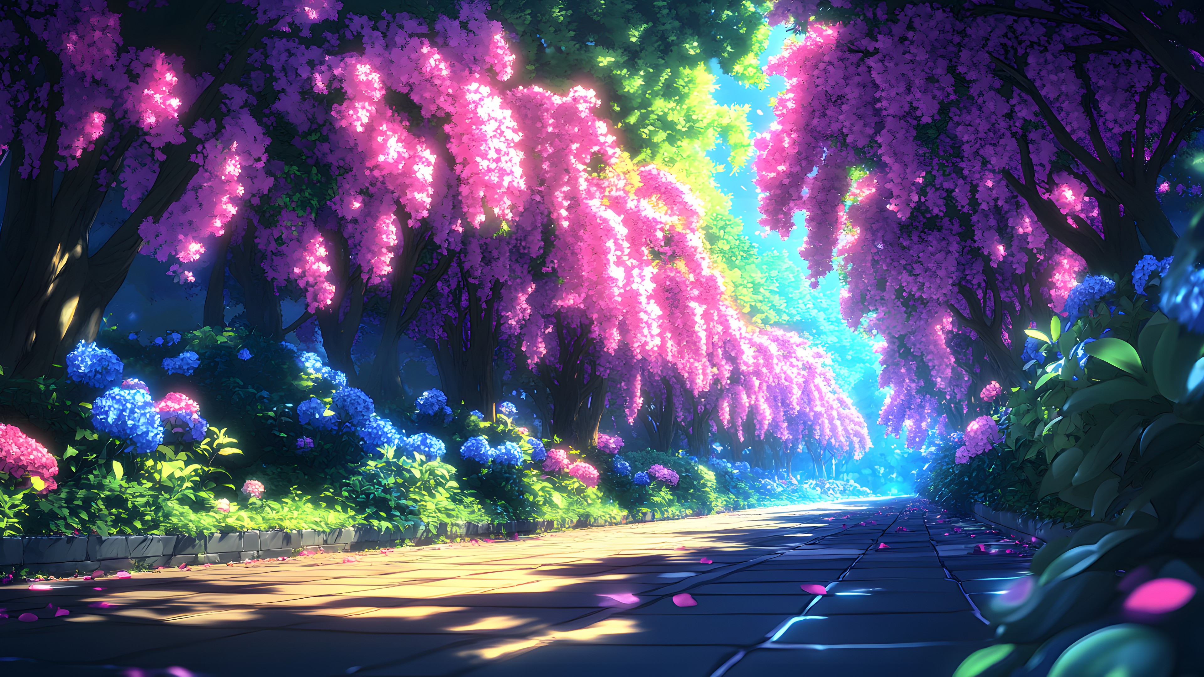 Petal, Pink, Spring, Purple, Animation, Blossom