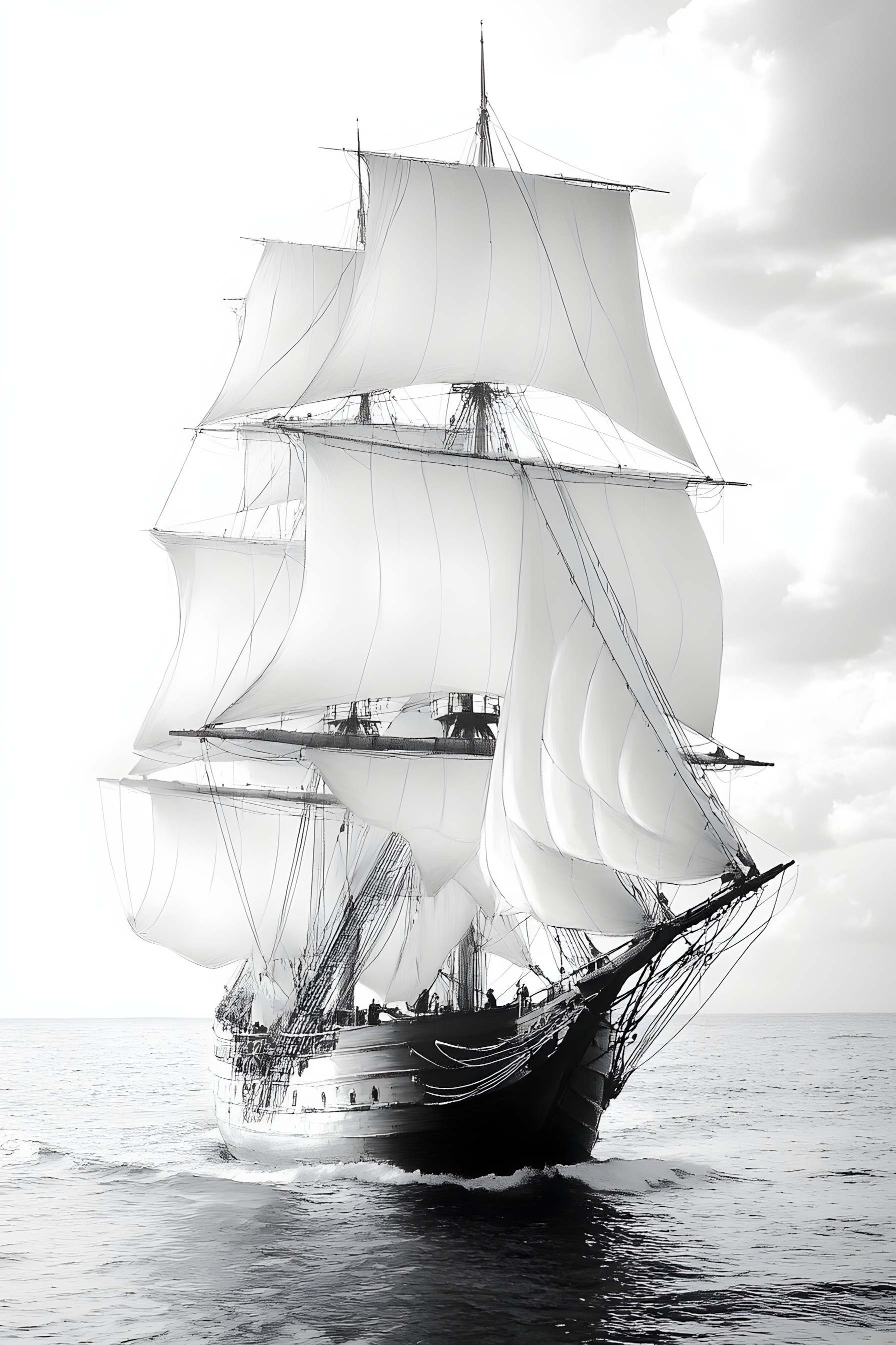 Boat, Sail, Sailing ship, Mast, Tall ship, Watercraft, Sailboat, Full-rigged ship, Windjammer, Ship, Barquentine, Sailing, Naval architecture, Barque, Clipper, Ship replica, Brig, Brigantine, Galiot, Sloop-of-war