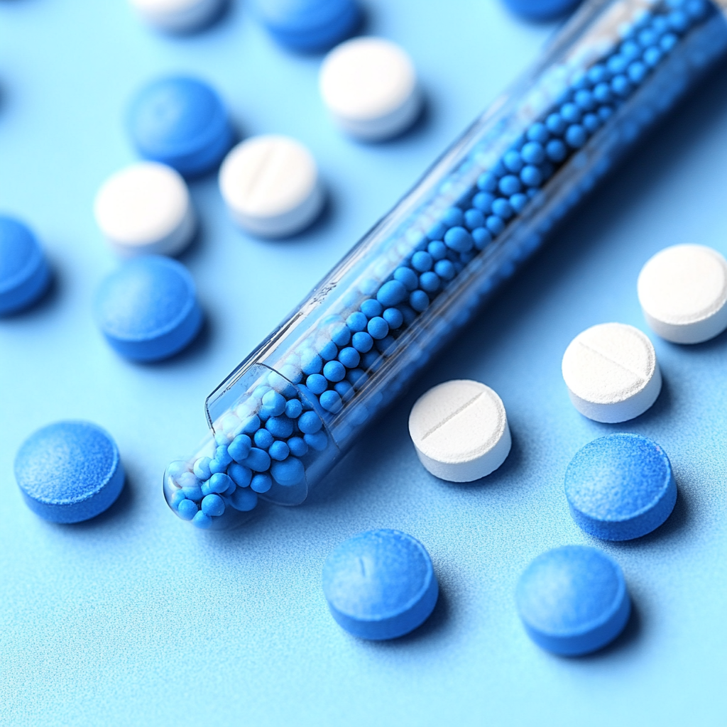 Blue, Pharmaceutical drug, Pill, Medicine, Health Care, Medical, Prescription drug, Analgesic, Stimulant, Pharmacy, Dietary supplement, Nutraceutical, Plastic, Capsule, Science, Chemical compound