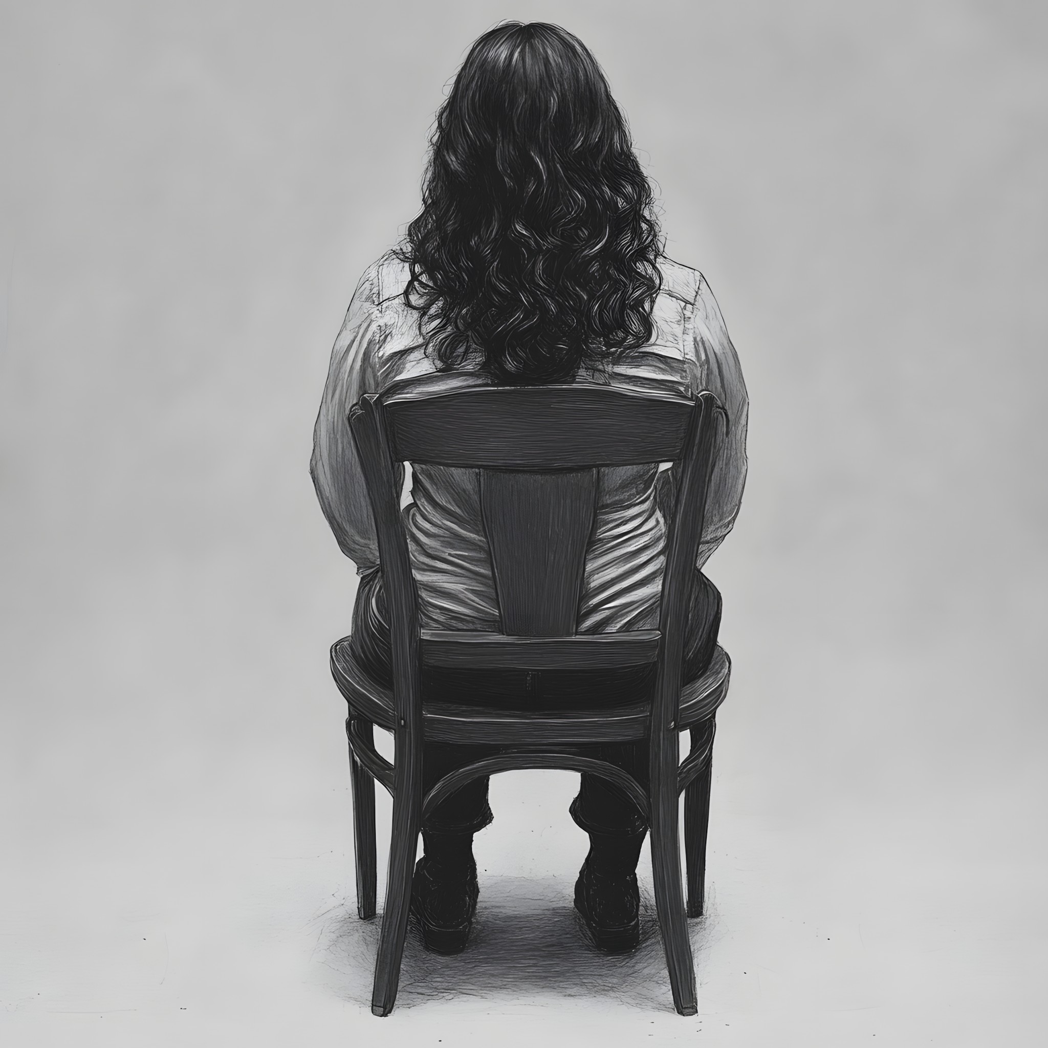 White, Furniture, Monochrome photography, Sitting, Black, Monochrome, Black and white, Grey, Comfort, Chair, Shadow