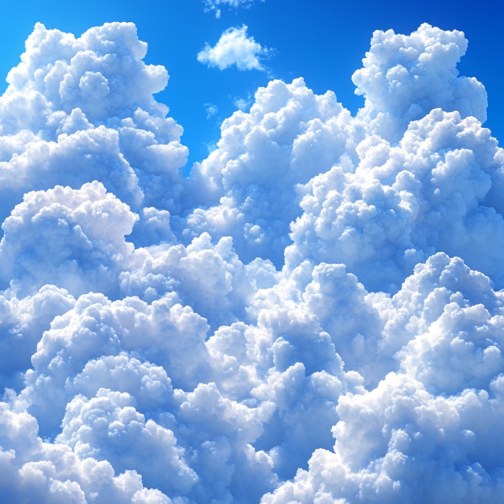 Blue, Cloud, Daytime, Cumulus, White, Meteorological phenomenon