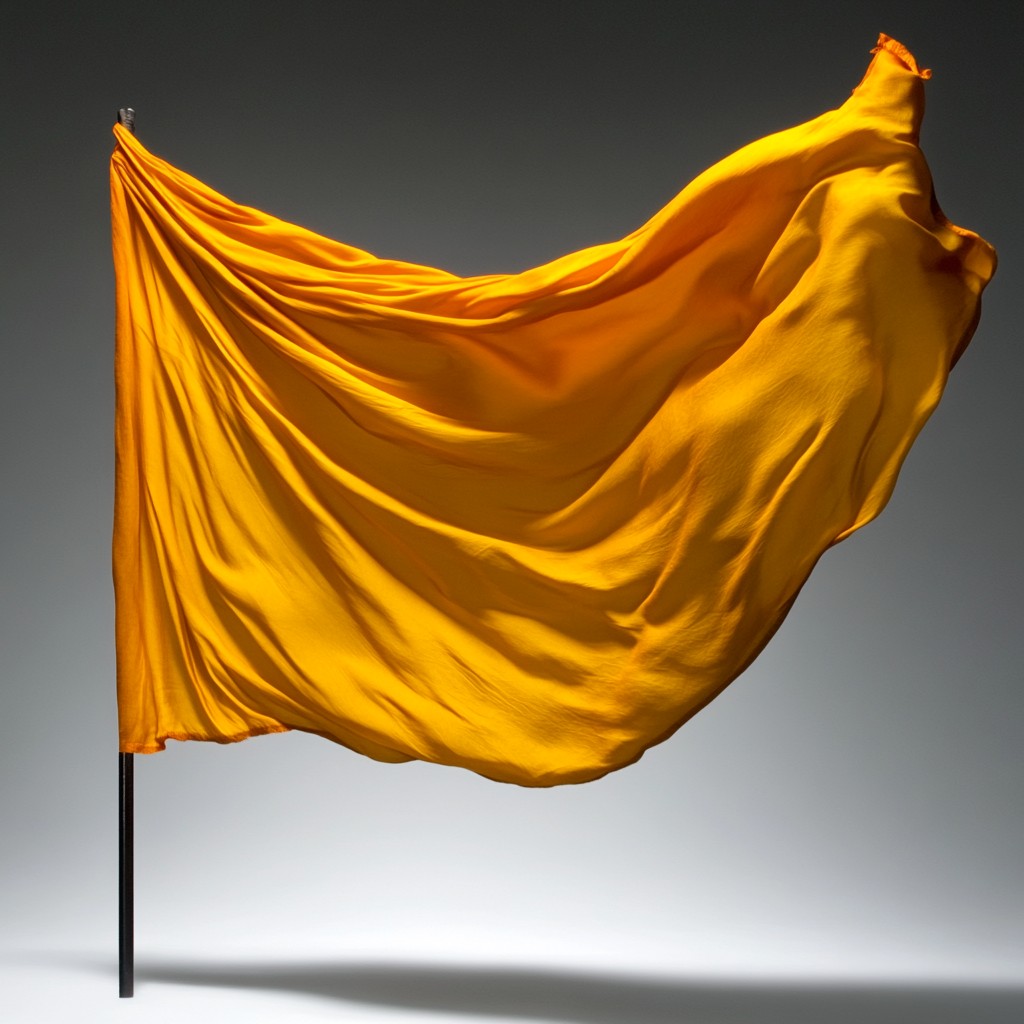 Yellow, Orange, Silk