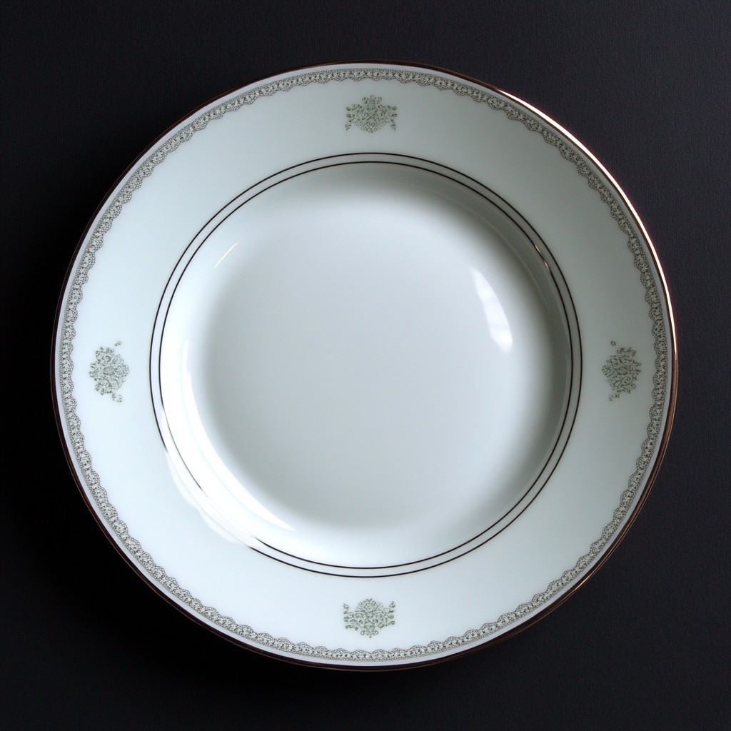 Serveware, Porcelain, Dishware, Silver, Saucer, Design, Symbol, Stoneware, Pottery, Ceramic, Emblem, Silver, Platter