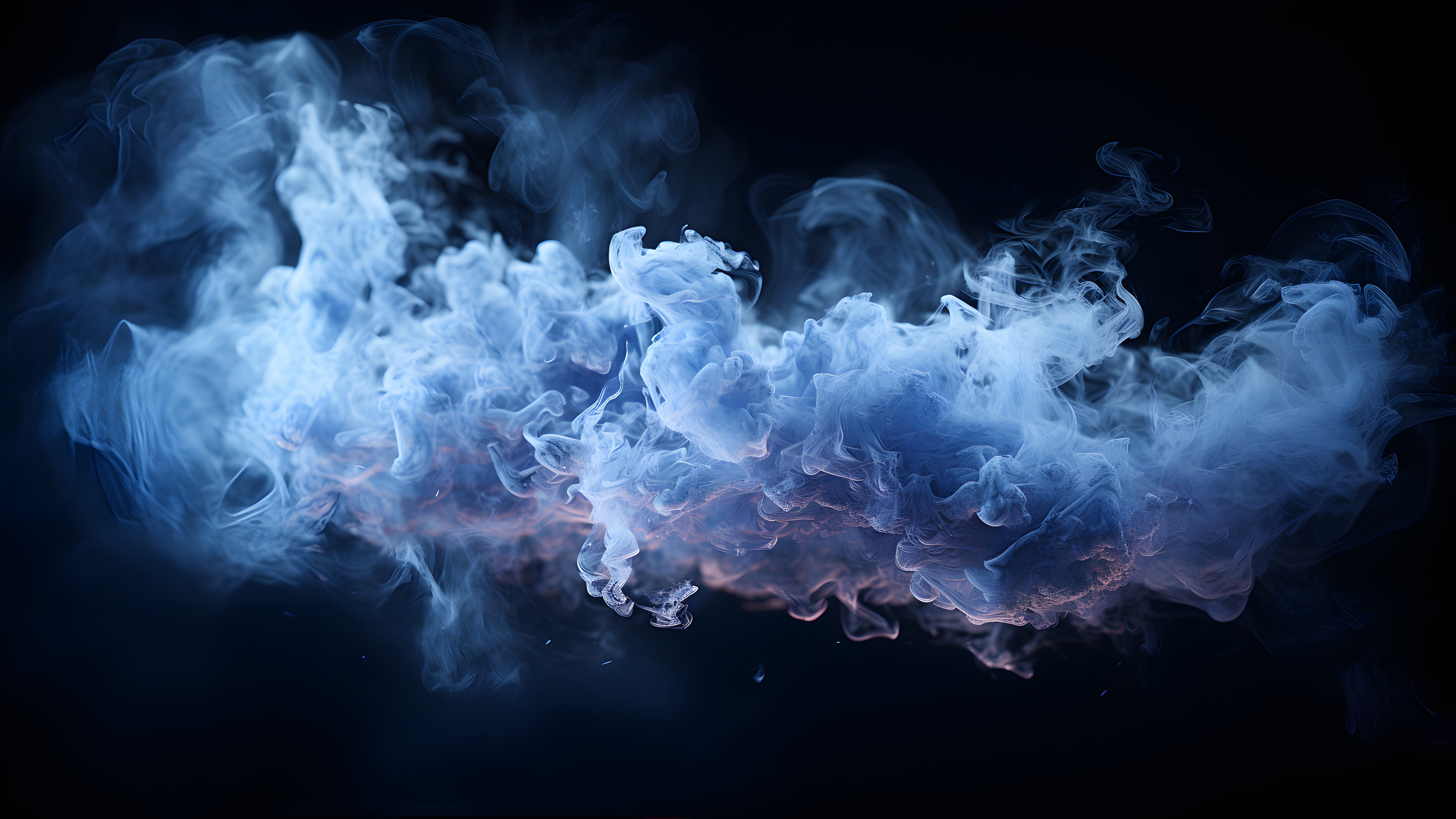 Atmospheric phenomenon, Art, Gas, Electric blue, Sky, Smoke, Darkness, Space, Cloud, Event, Meteorological phenomenon, Pattern, Font