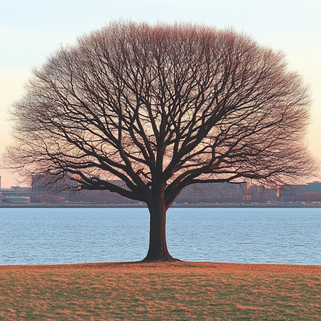 Nature, Branch, Trunk, Twig, Woody plant, Dusk, Evening, Savanna, Wind